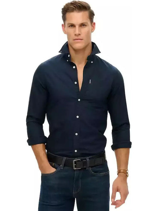 Essentials Long Sleeve Oxford Shirt