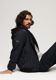 Military Hooded Ma1 Jacket