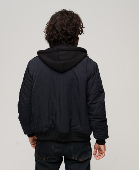 Military Hooded Ma1 Jacket (2)