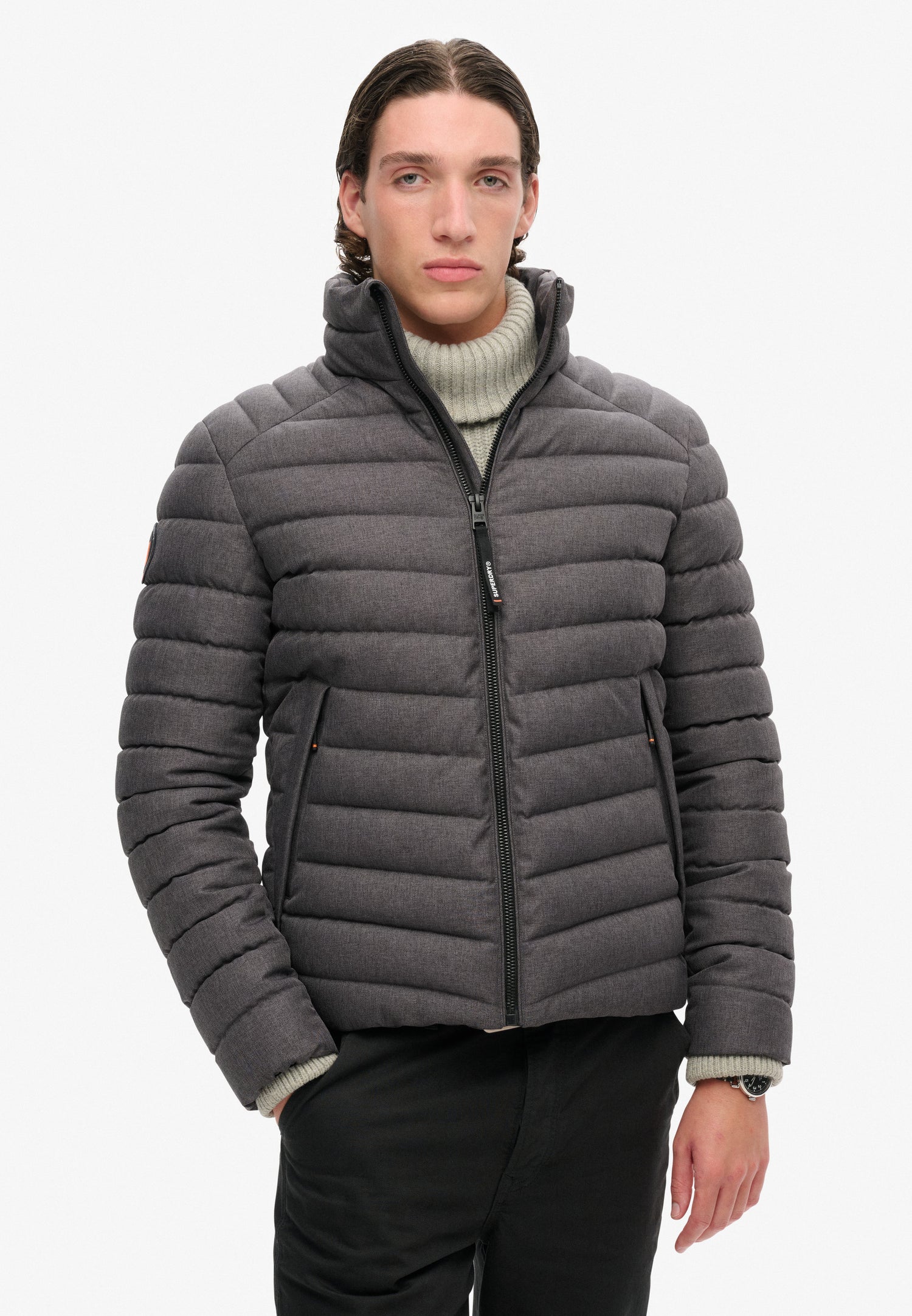 Tweed Fuji Padded Jacket