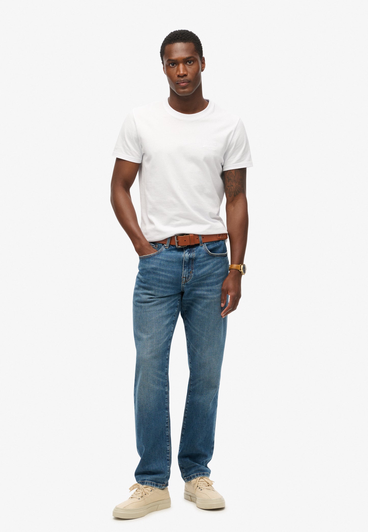 Vintage Slim Straight Jeans (5)