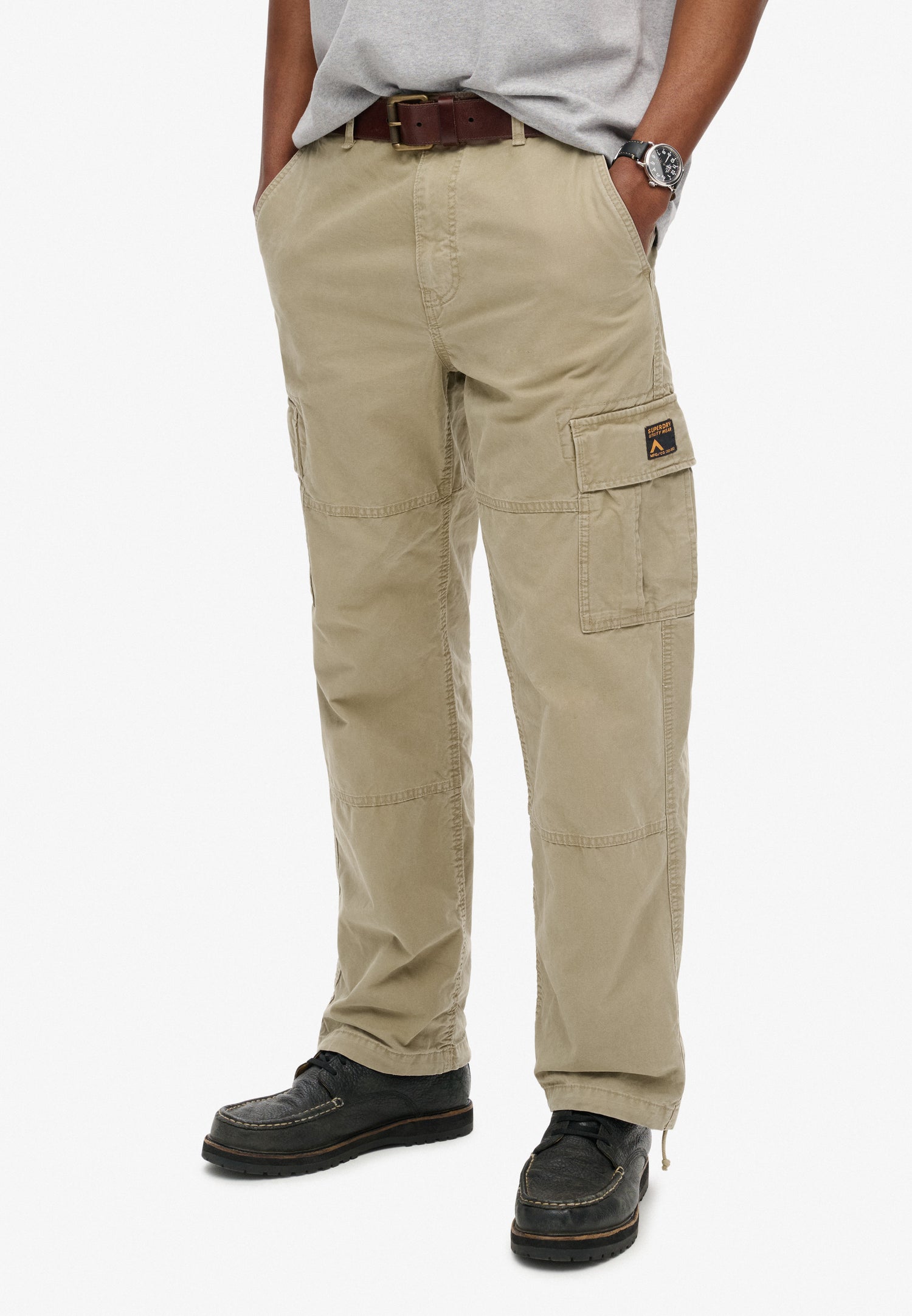 Organic Cotton Baggy Cargo Pants