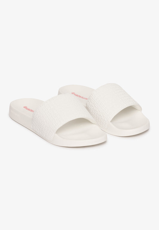 All Over Print Embossed Pool Sliders