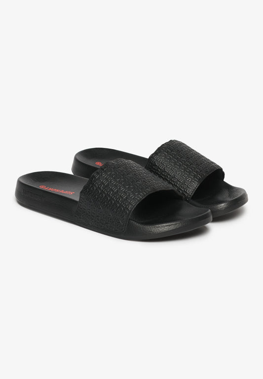 All Over Print Embossed Pool Sliders