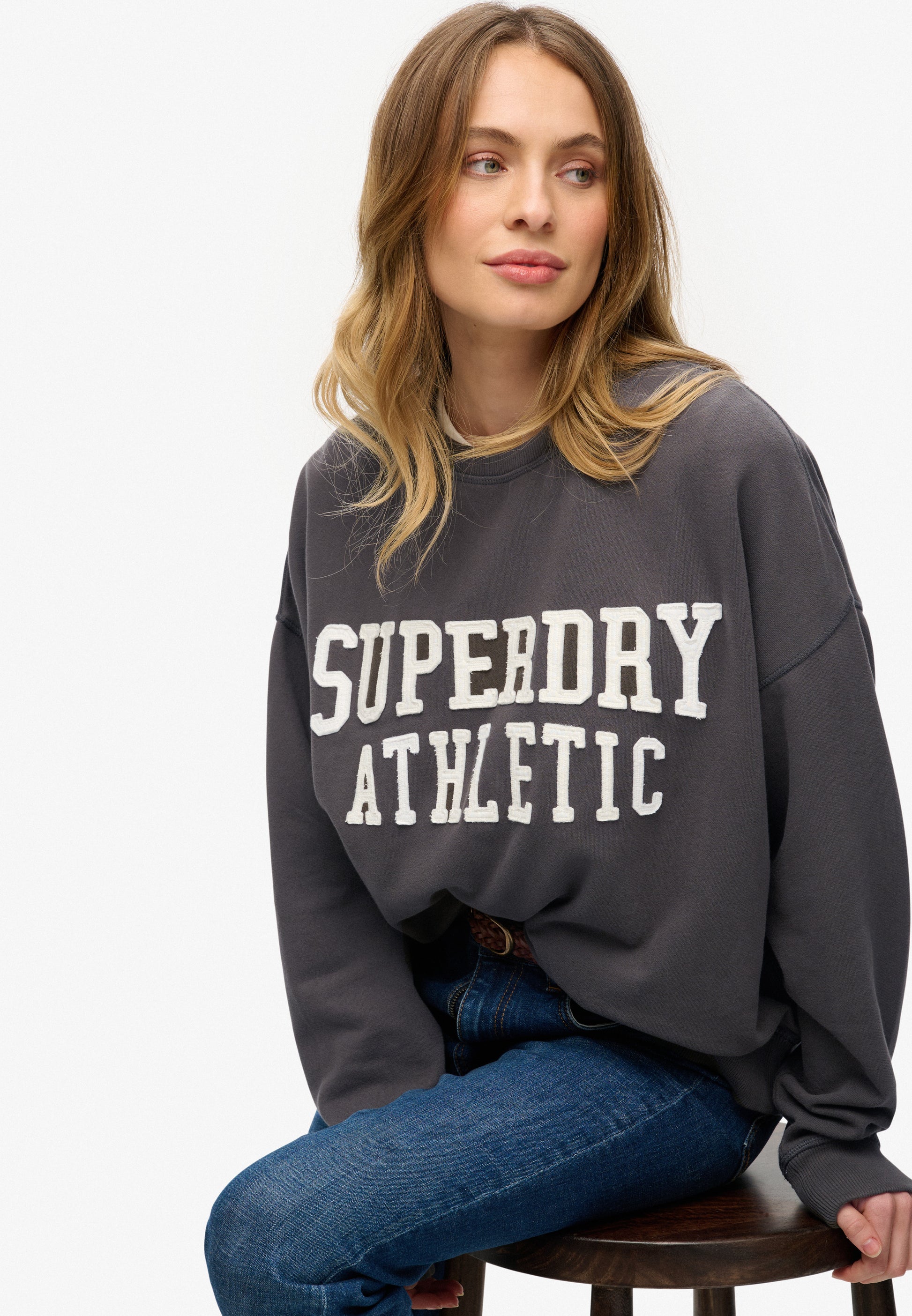 Athletic Essentials Relaxed Applique Sweatshirt (1)