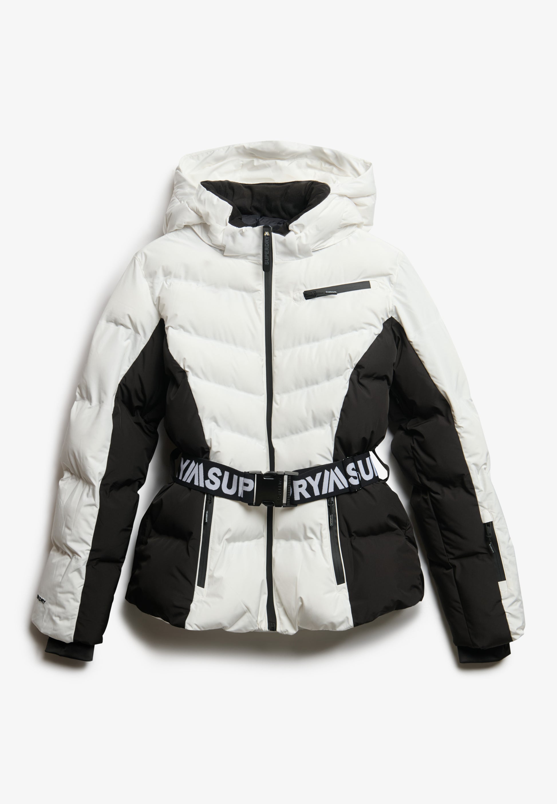 Luxe Belted Ski Padded Jacket (1)