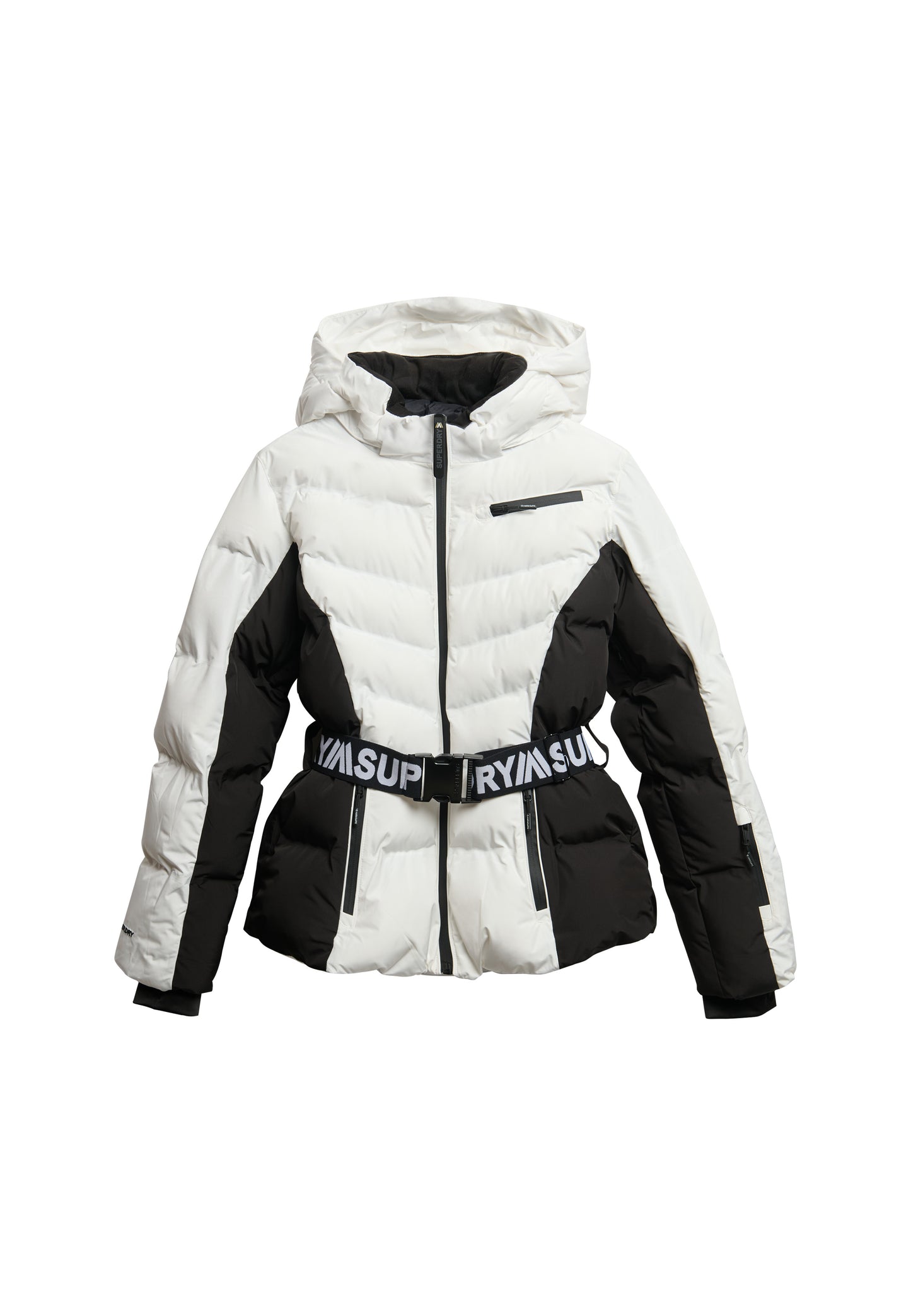 Luxe Belted Ski Padded Jacket (2)