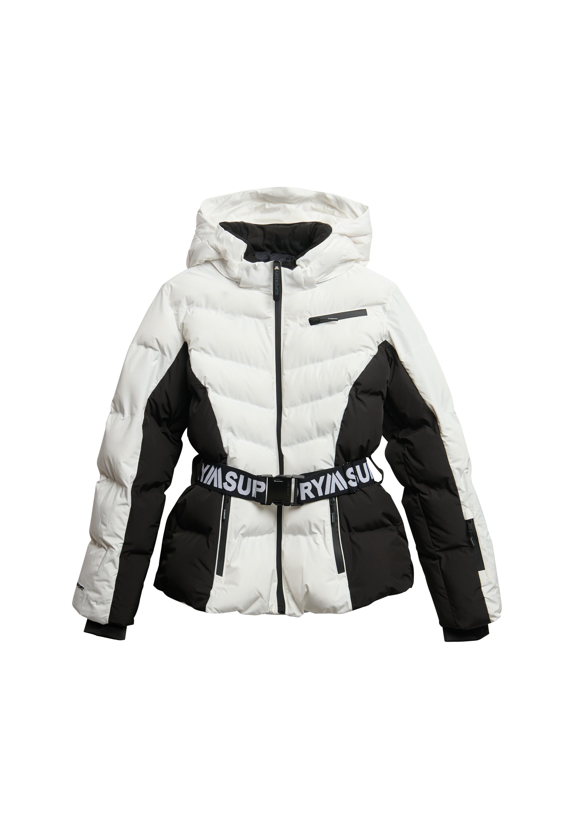 Luxe Belted Ski Padded Jacket (2)