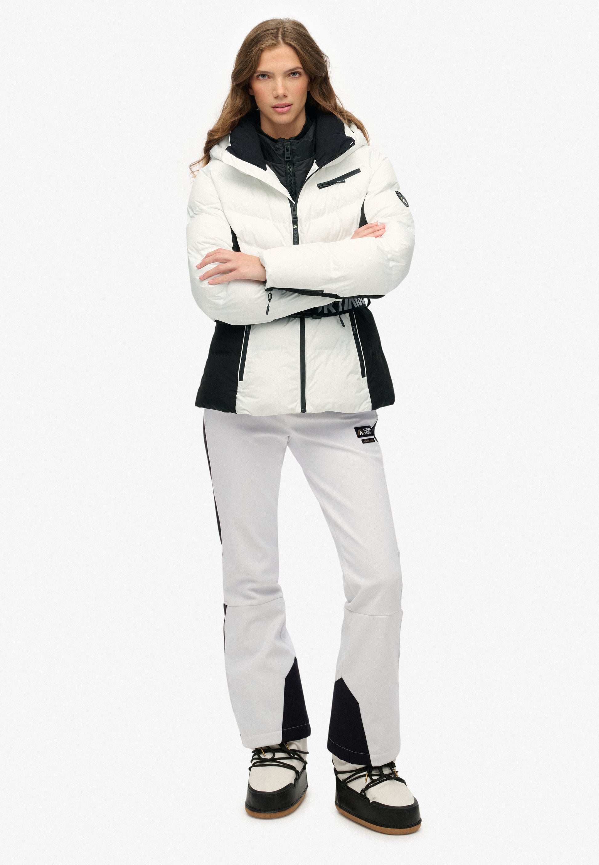 Luxe Belted Ski Padded Jacket (7)