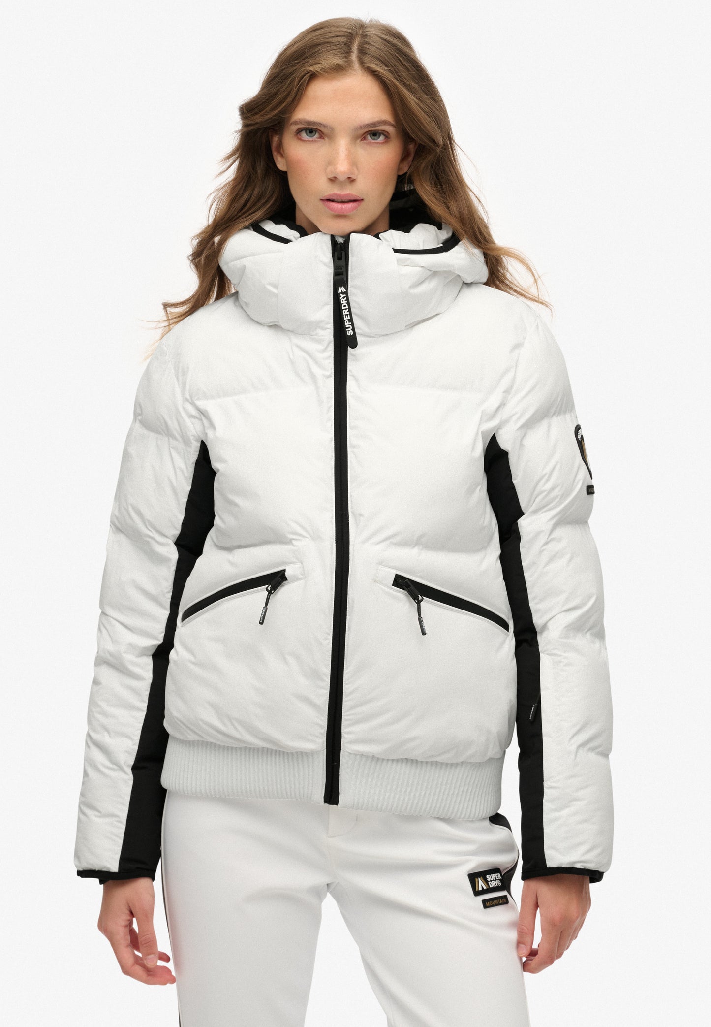 Hooded Ski Bomber Jacket