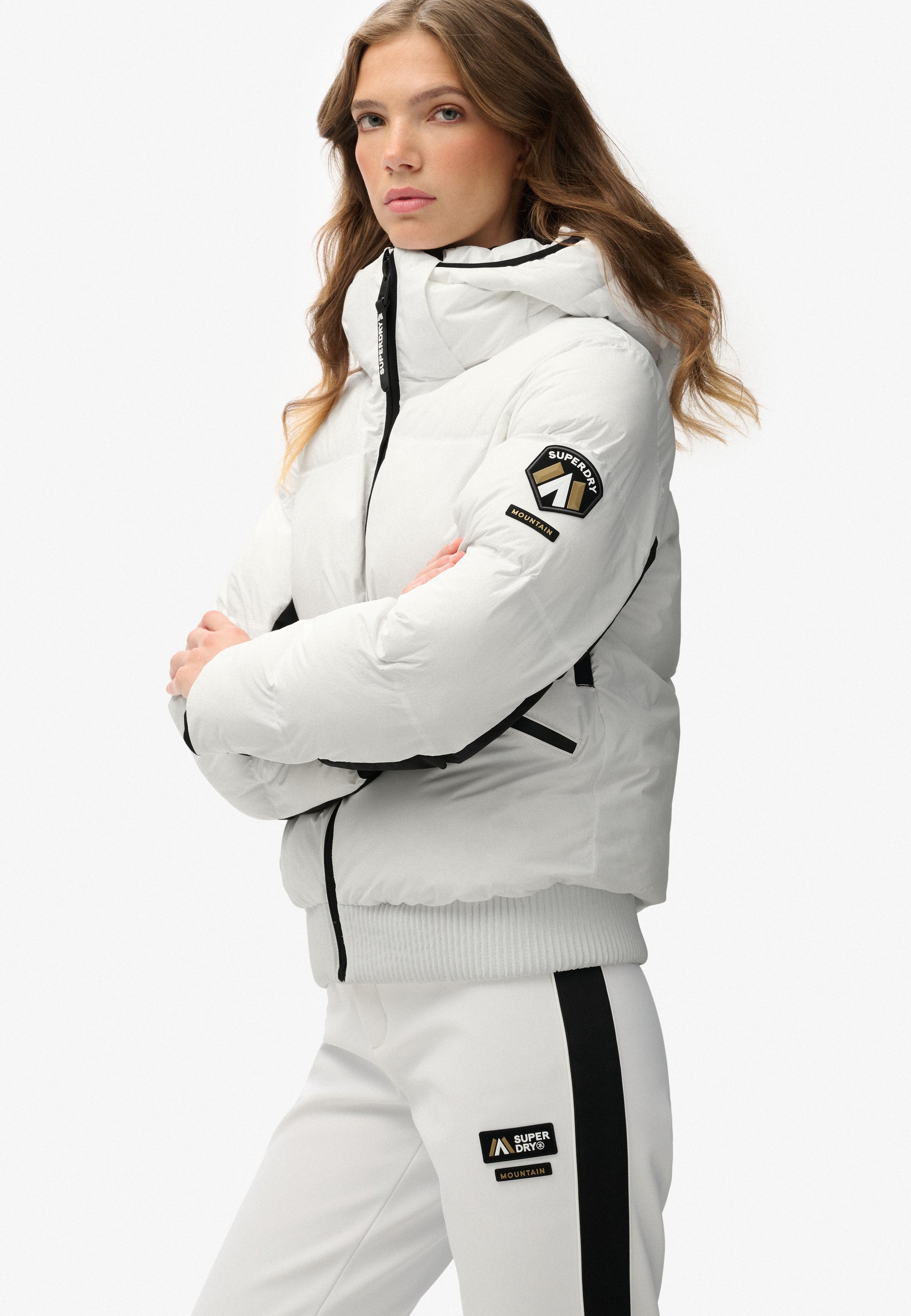 Hooded Ski Bomber Jacket (5)