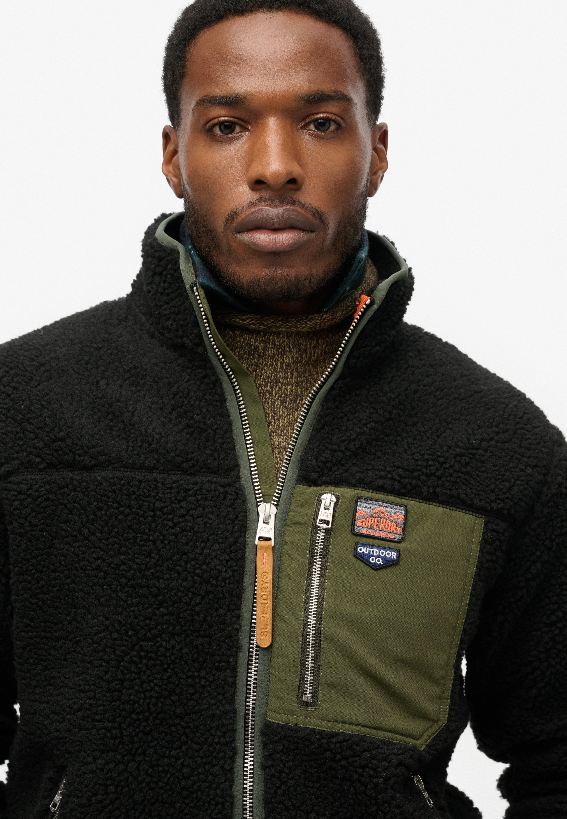 Vintage Retro Borg Fleece Jacket (4)