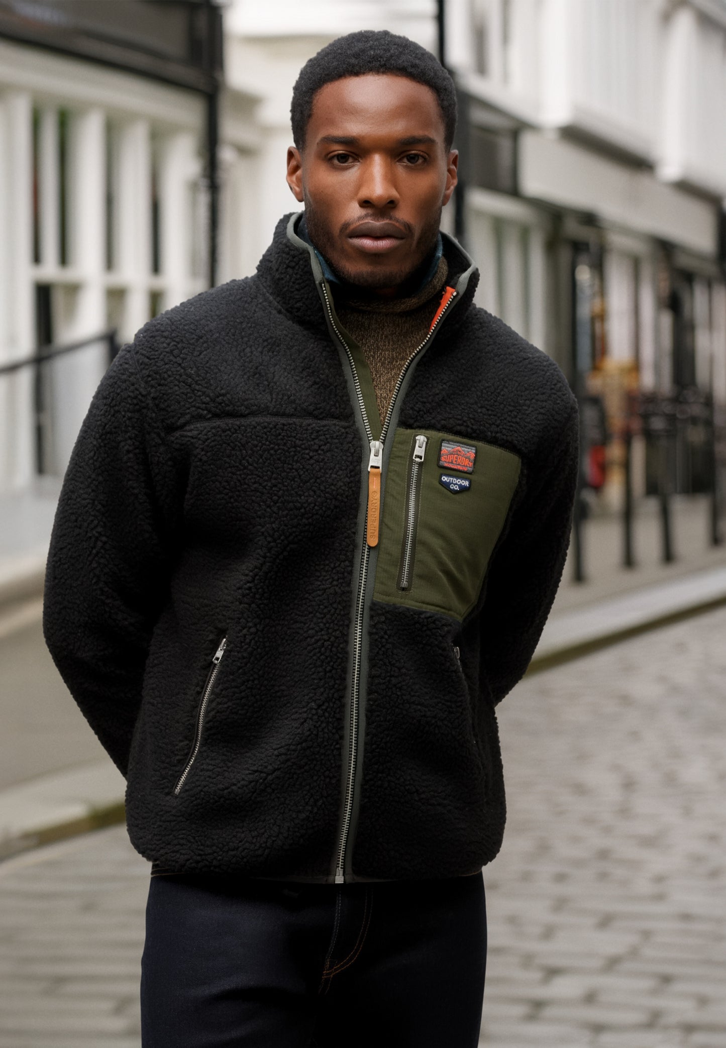 Vintage Retro Borg Fleece Jacket (5)