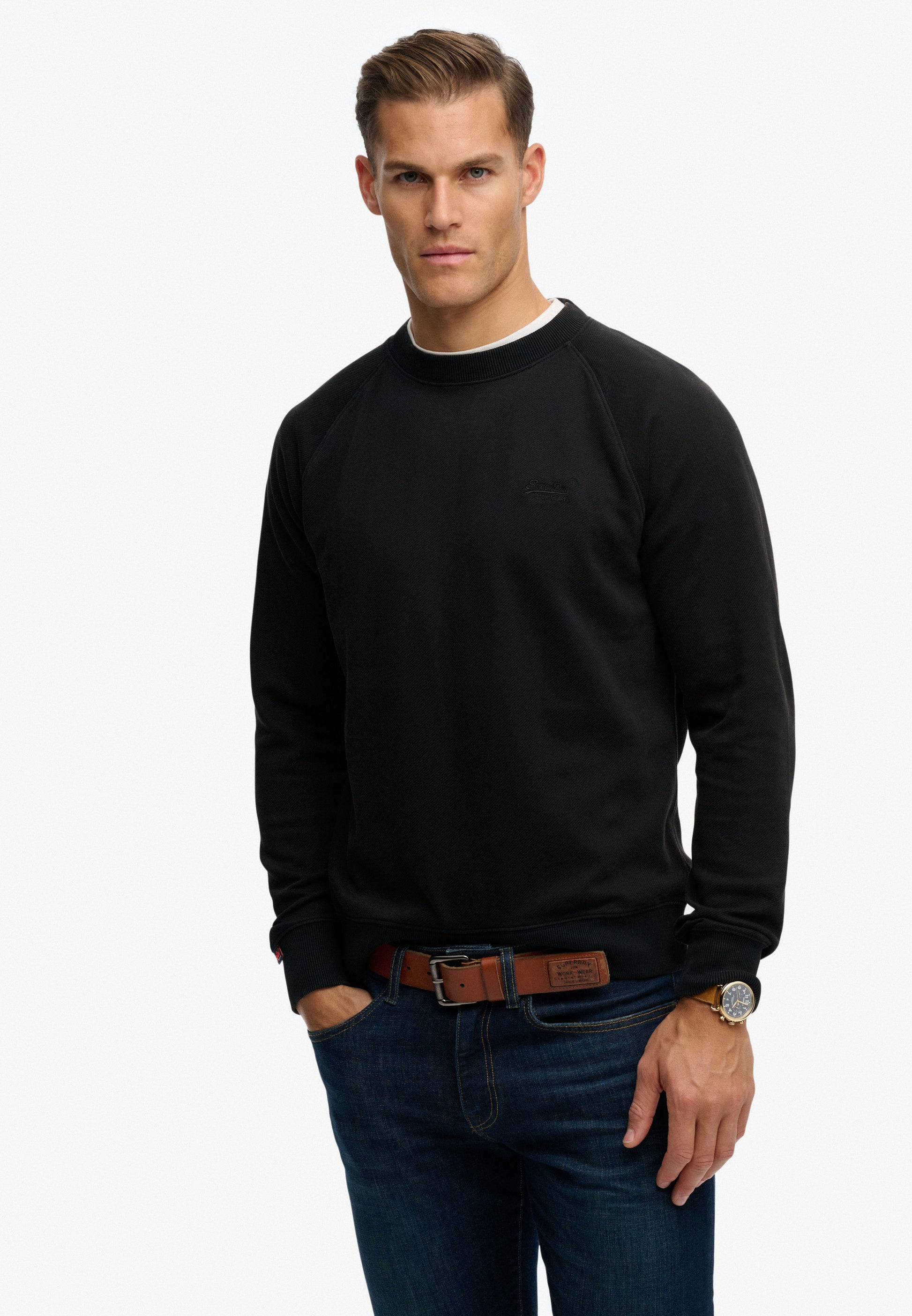 Essential Logo Raglan Crew