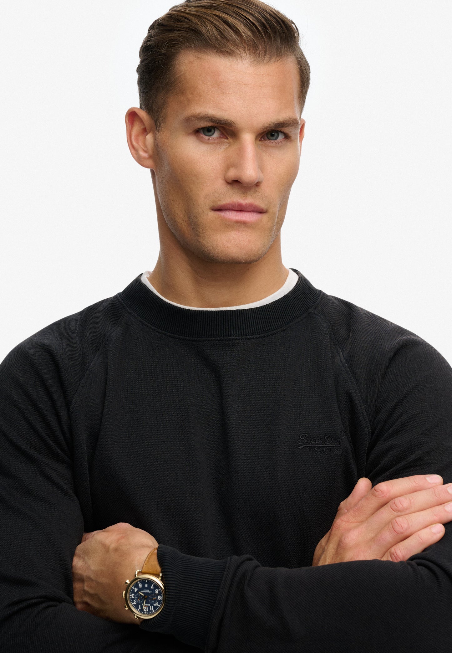 Essential Logo Raglan Crew (4)