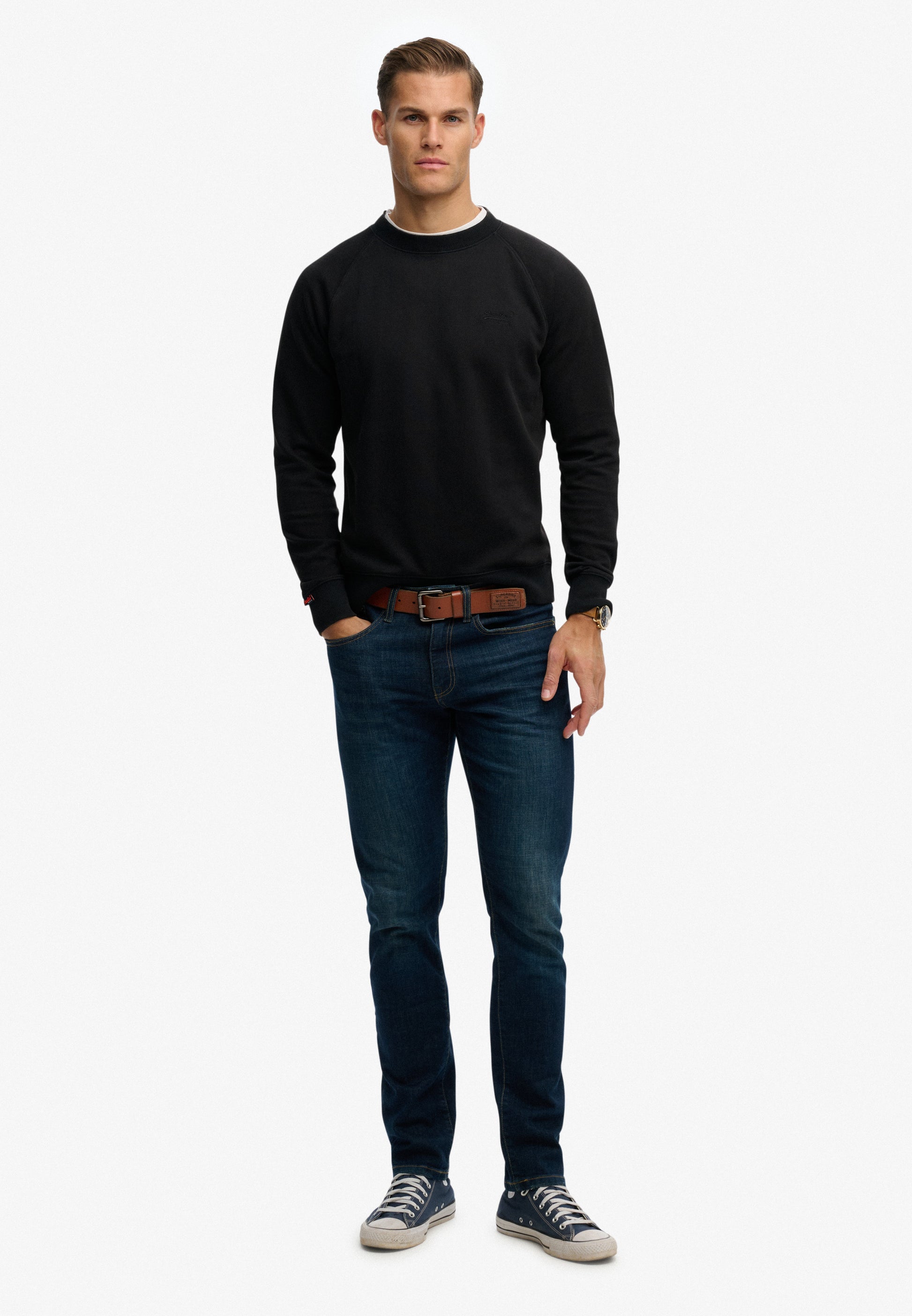 Essential Logo Raglan Crew (6)