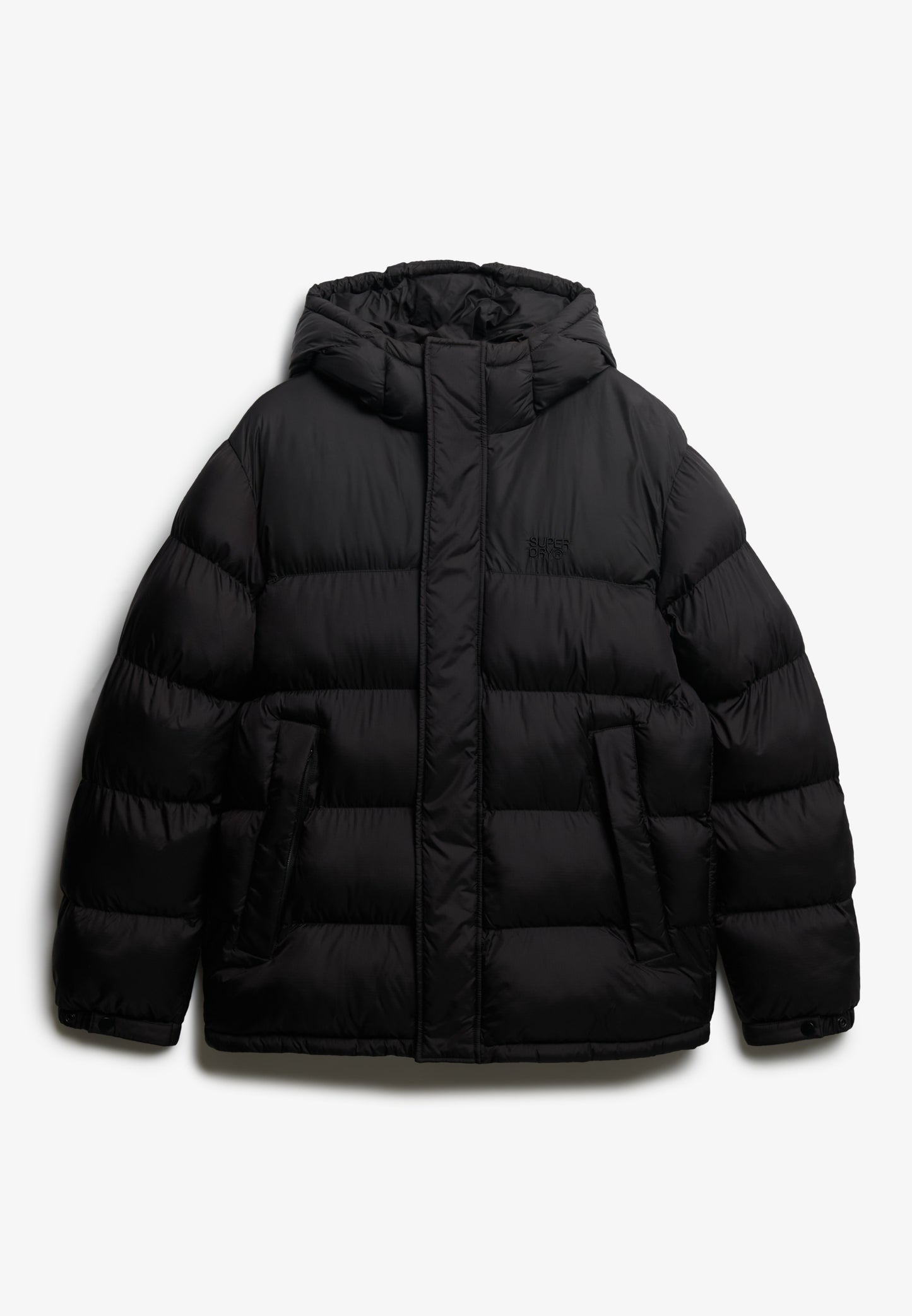 Black Puffer Jacket with Hood (7)