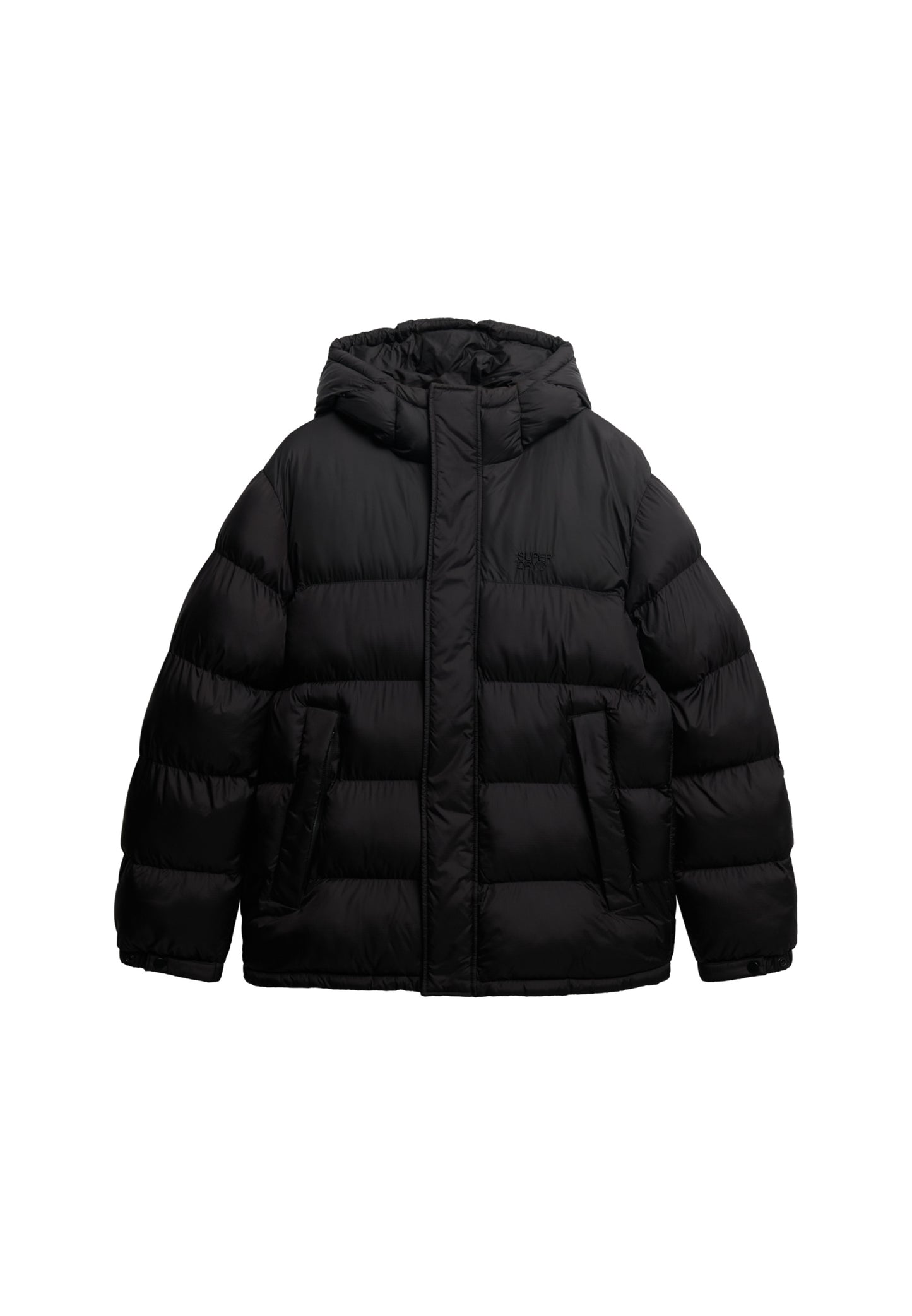 Black Puffer Jacket with Hood (8)