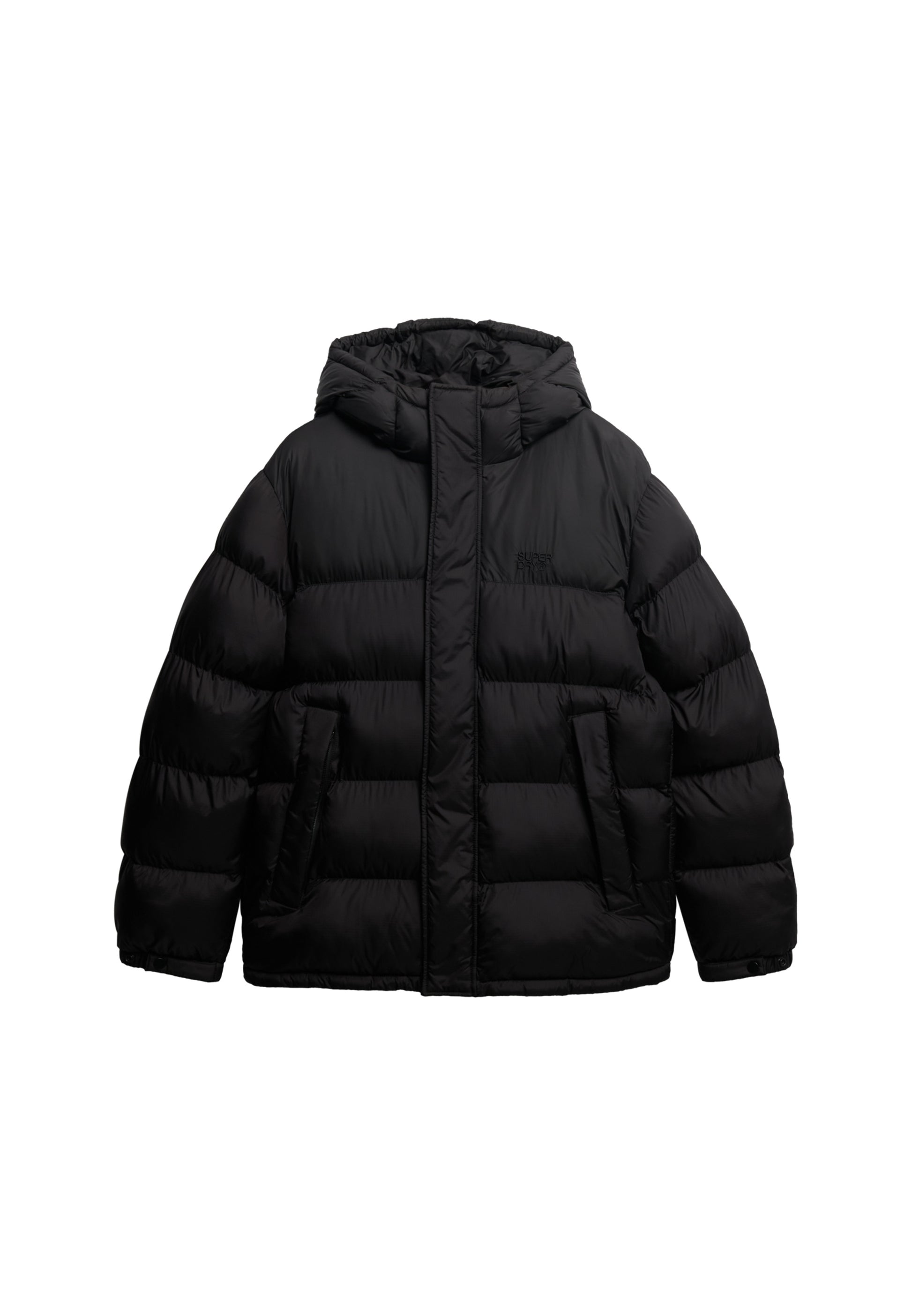 Black Puffer Jacket with Hood (8)