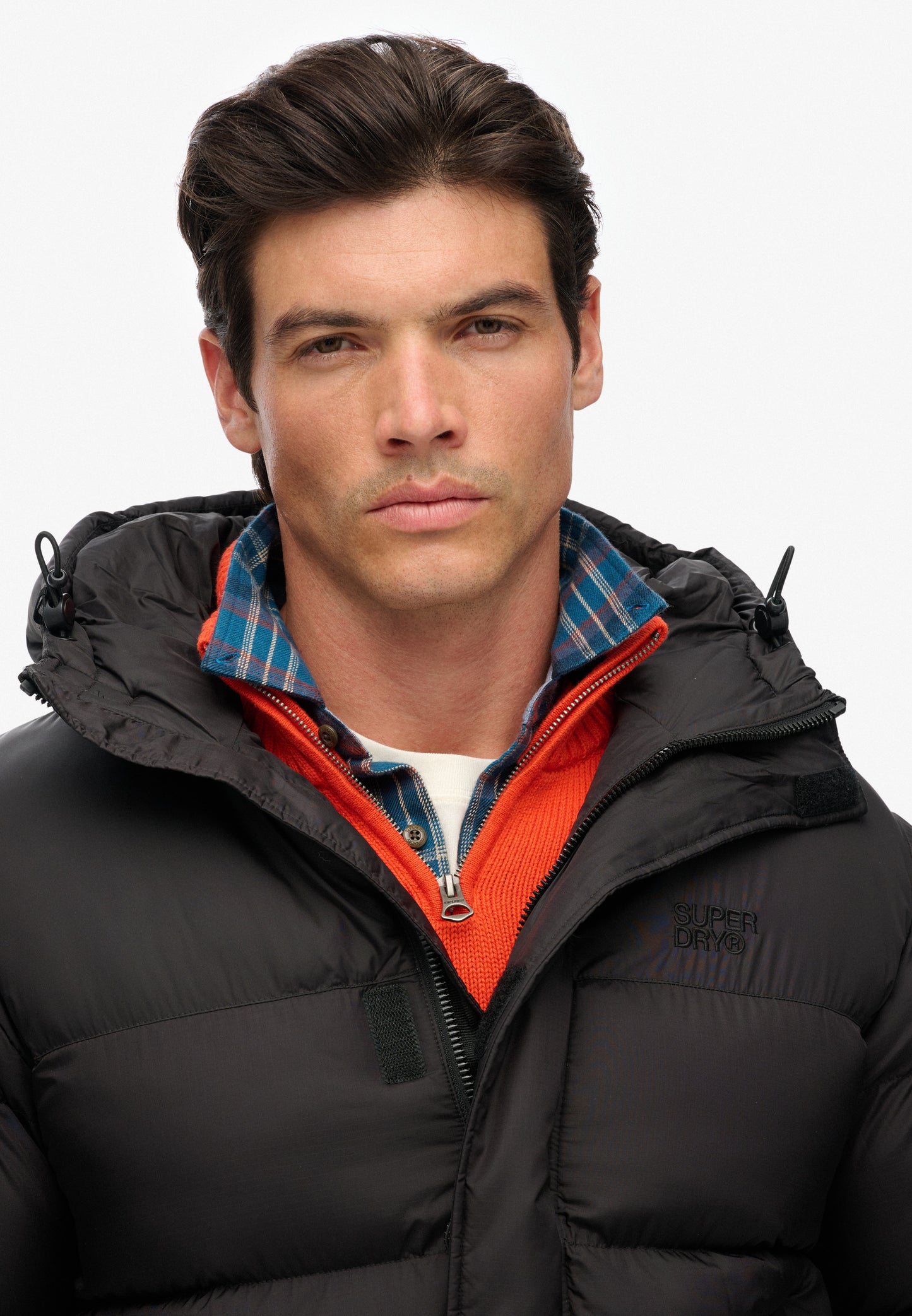 Black Puffer Jacket with Hood (3)