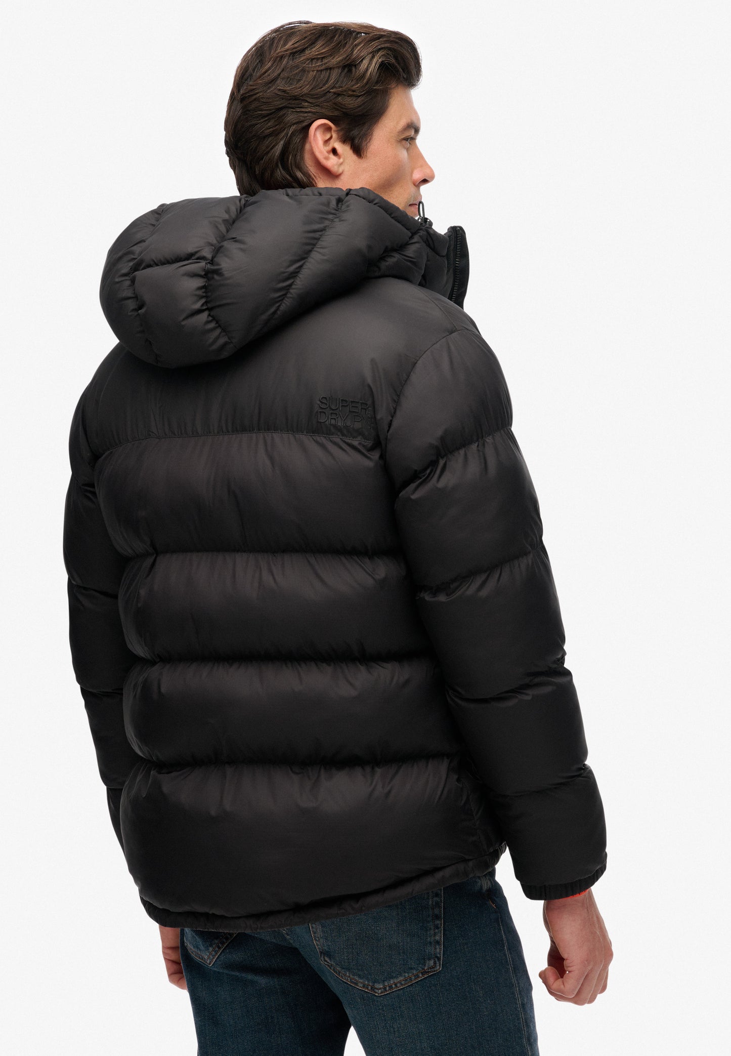 Black Puffer Jacket with Hood (2)