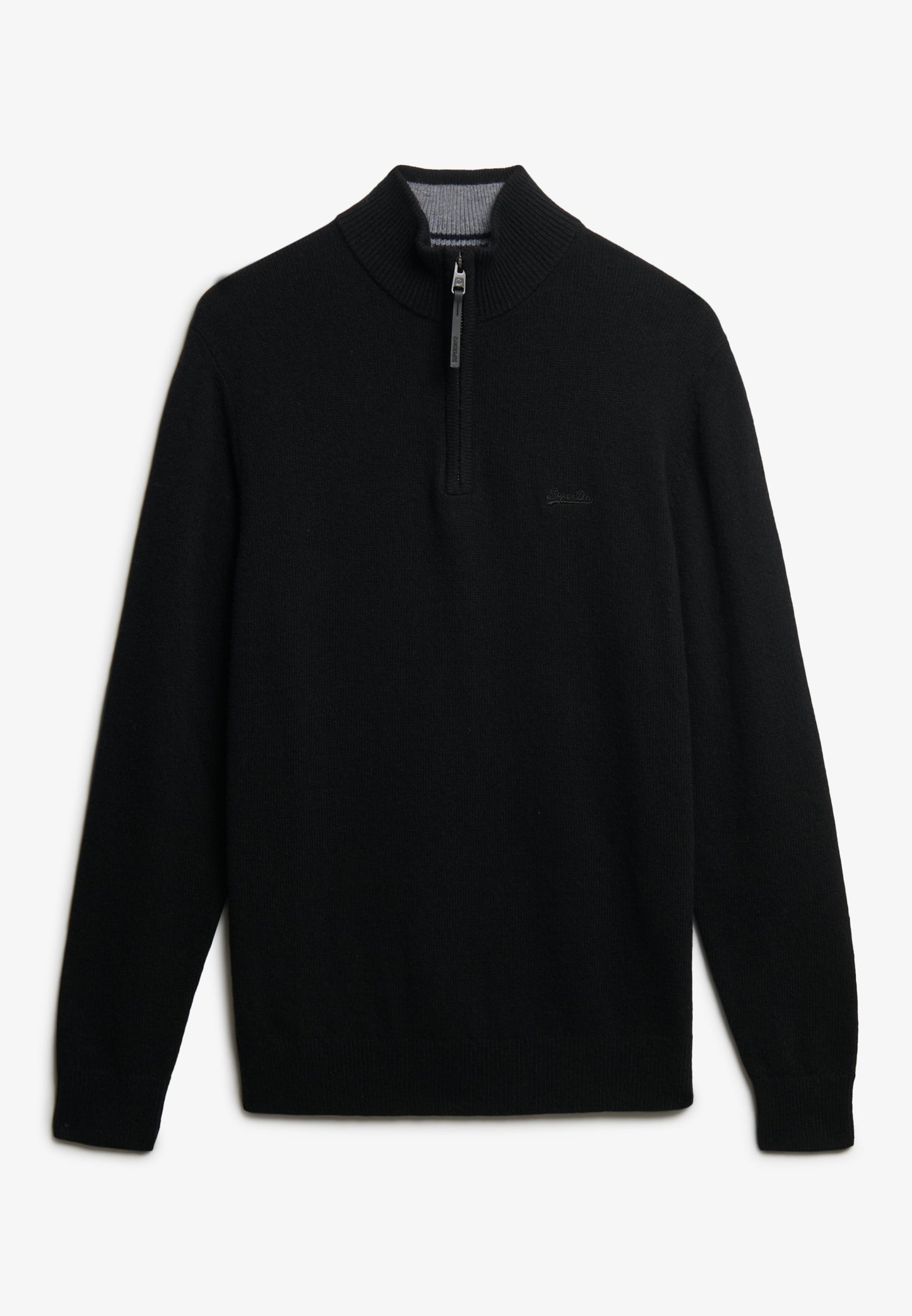 Wool Blend Half Zip Jumper (5)