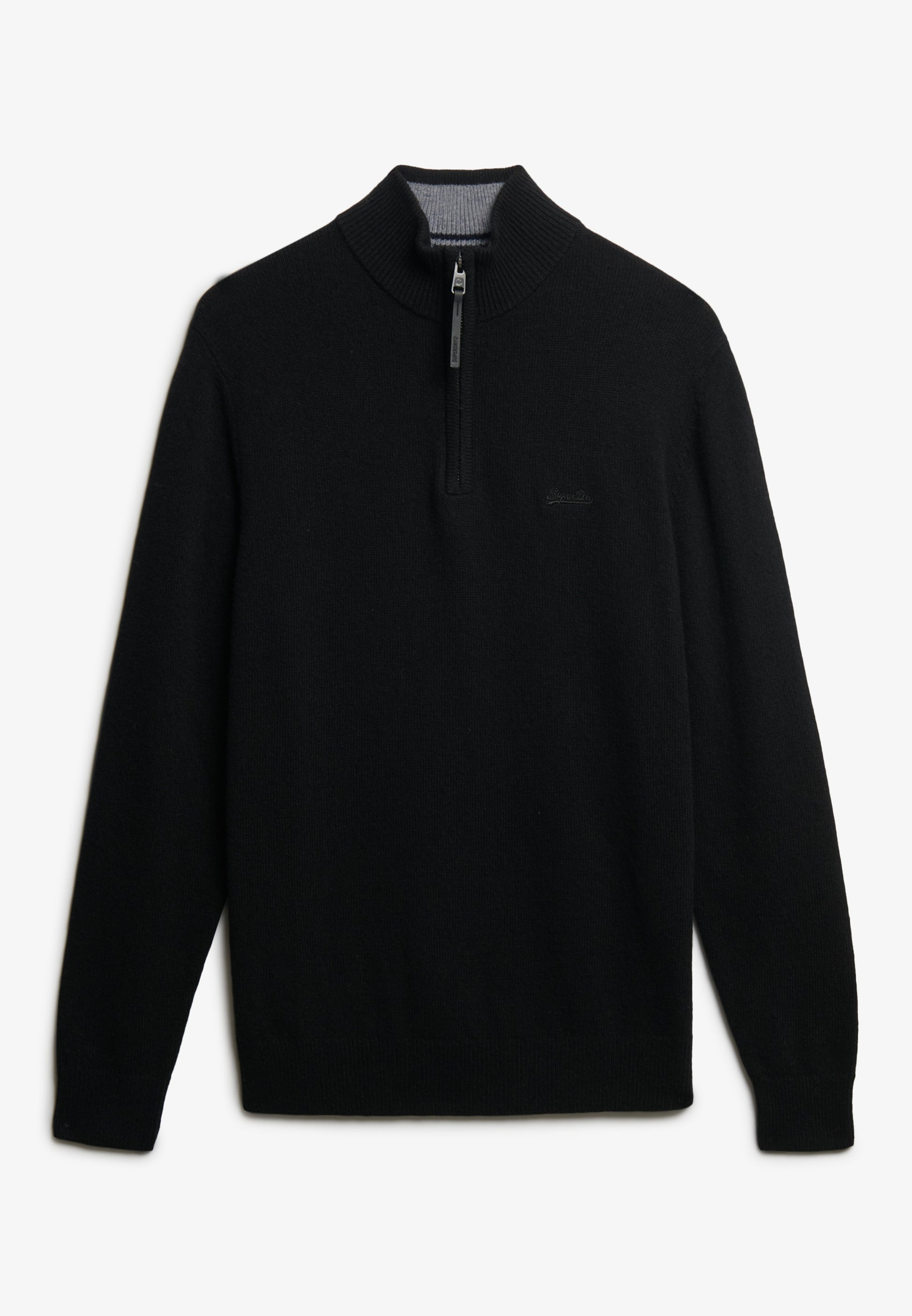 Wool Blend Half Zip Jumper (5)