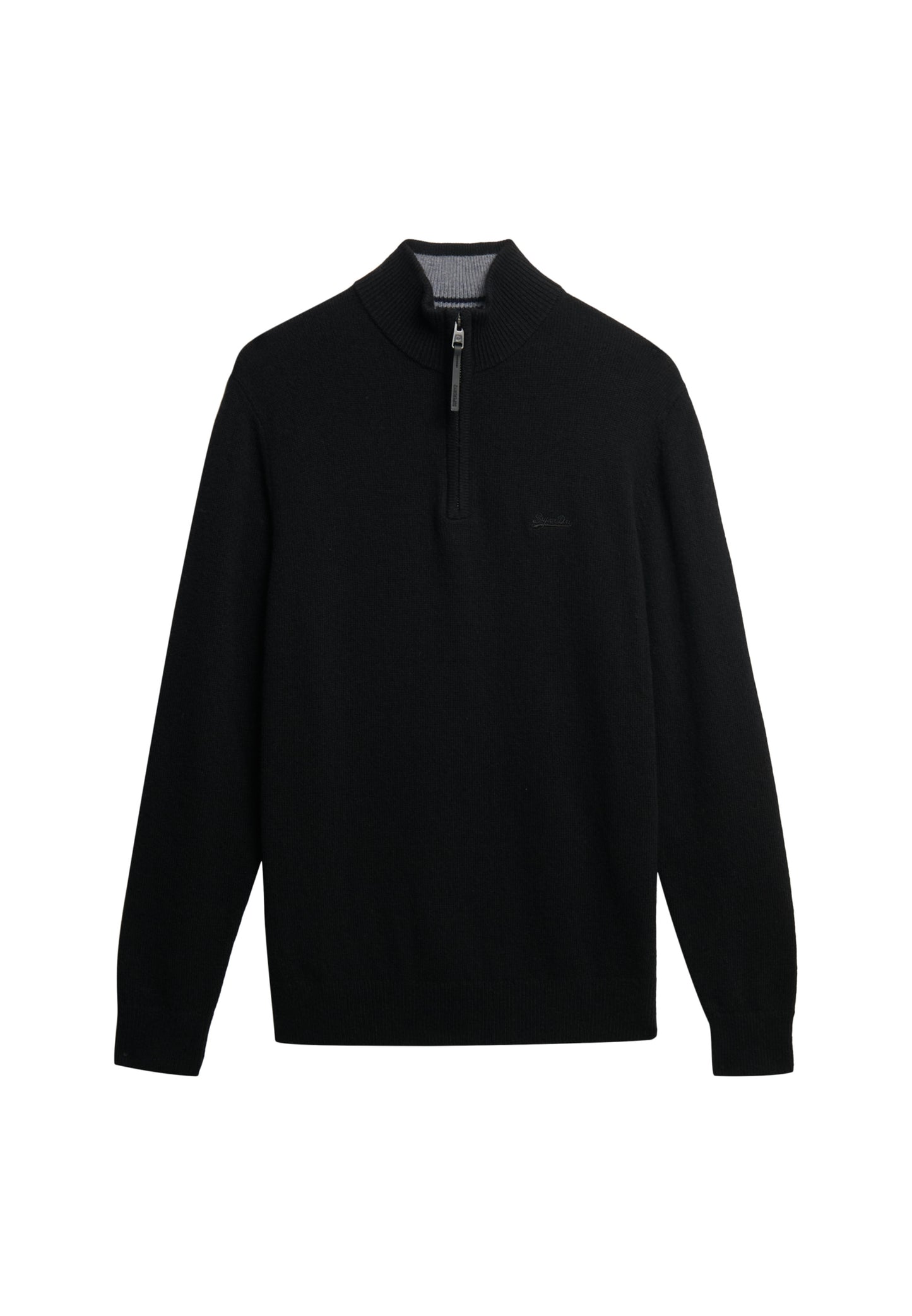Wool Blend Half Zip Jumper (6)