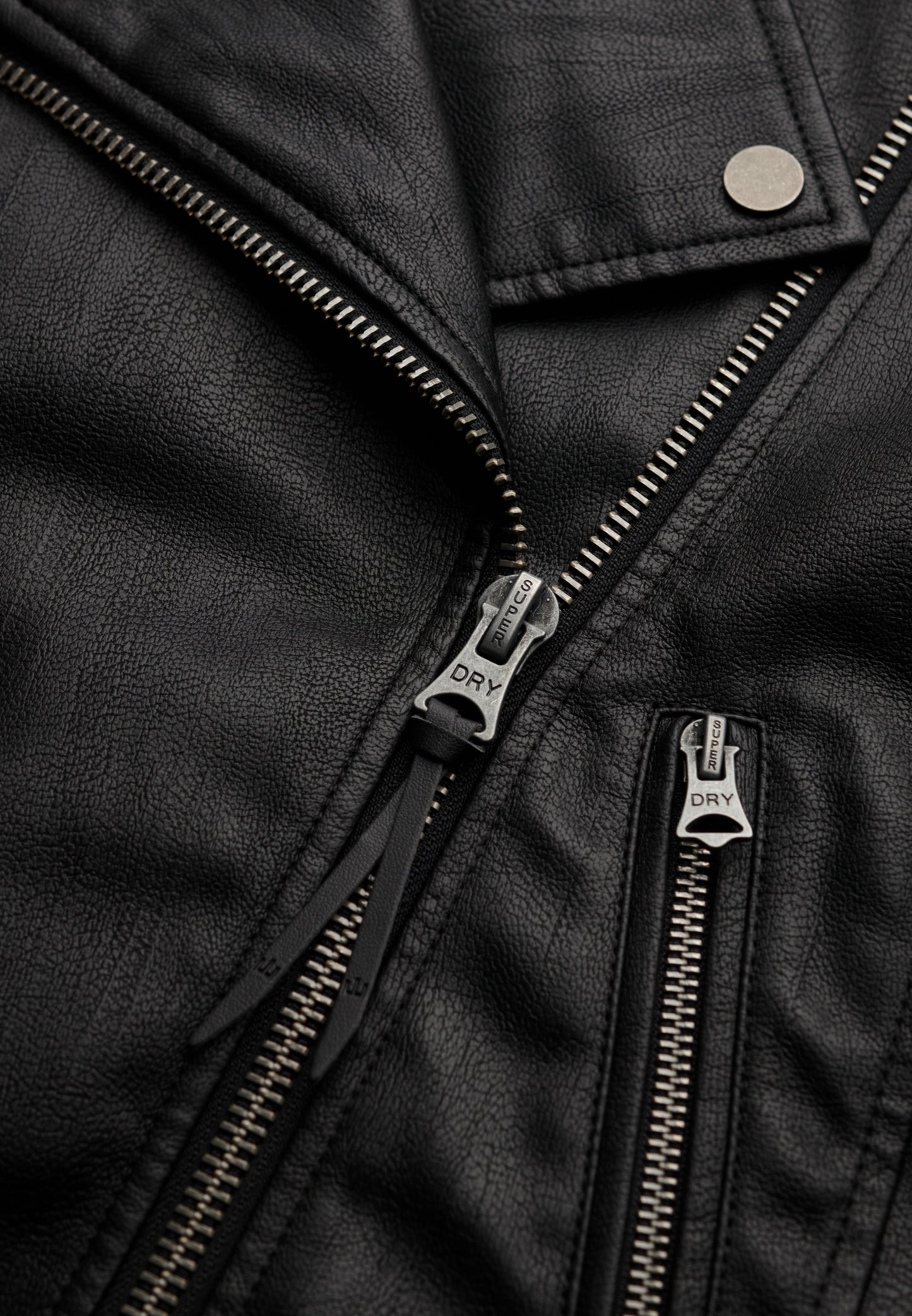 Classic Faux Leather Biker (6)