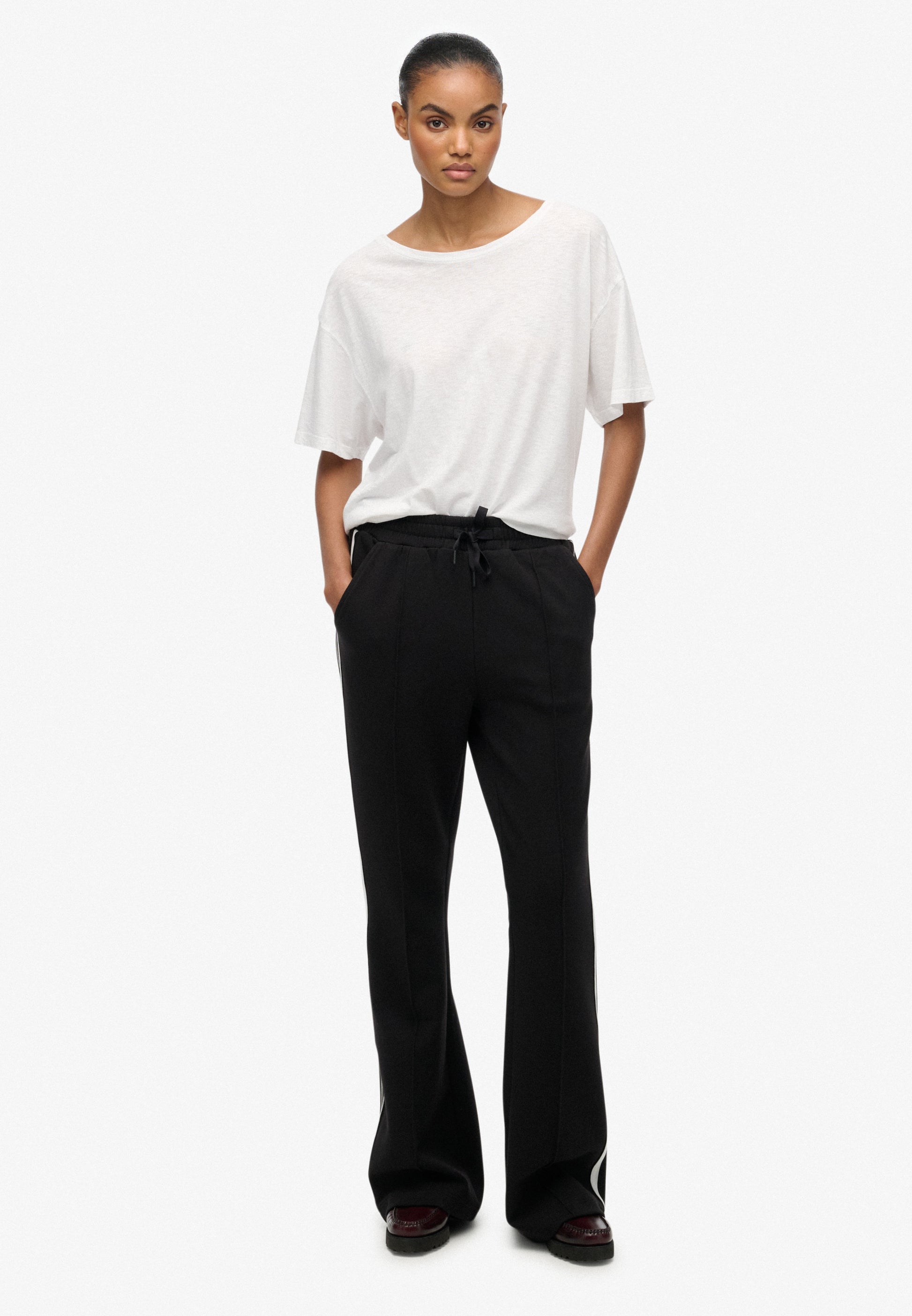 Studios Stripe Straight Joggers