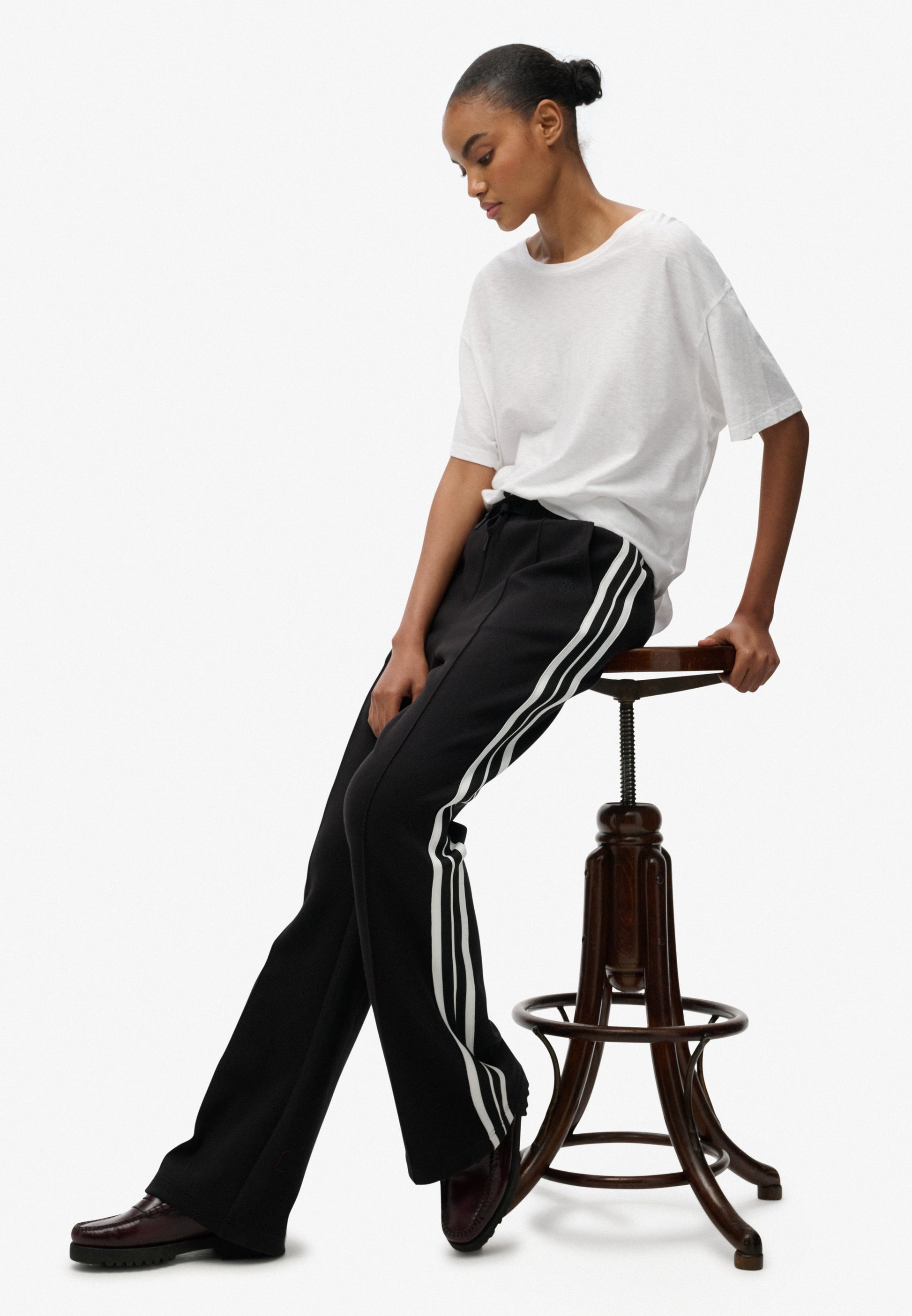 Studios Stripe Straight Joggers (1)