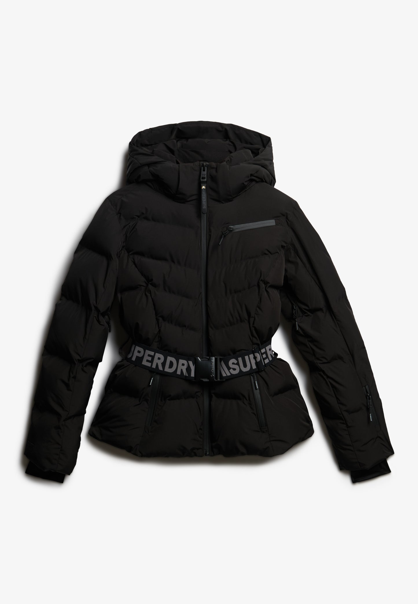 Luxe Belted Ski Padded Jacket (1)