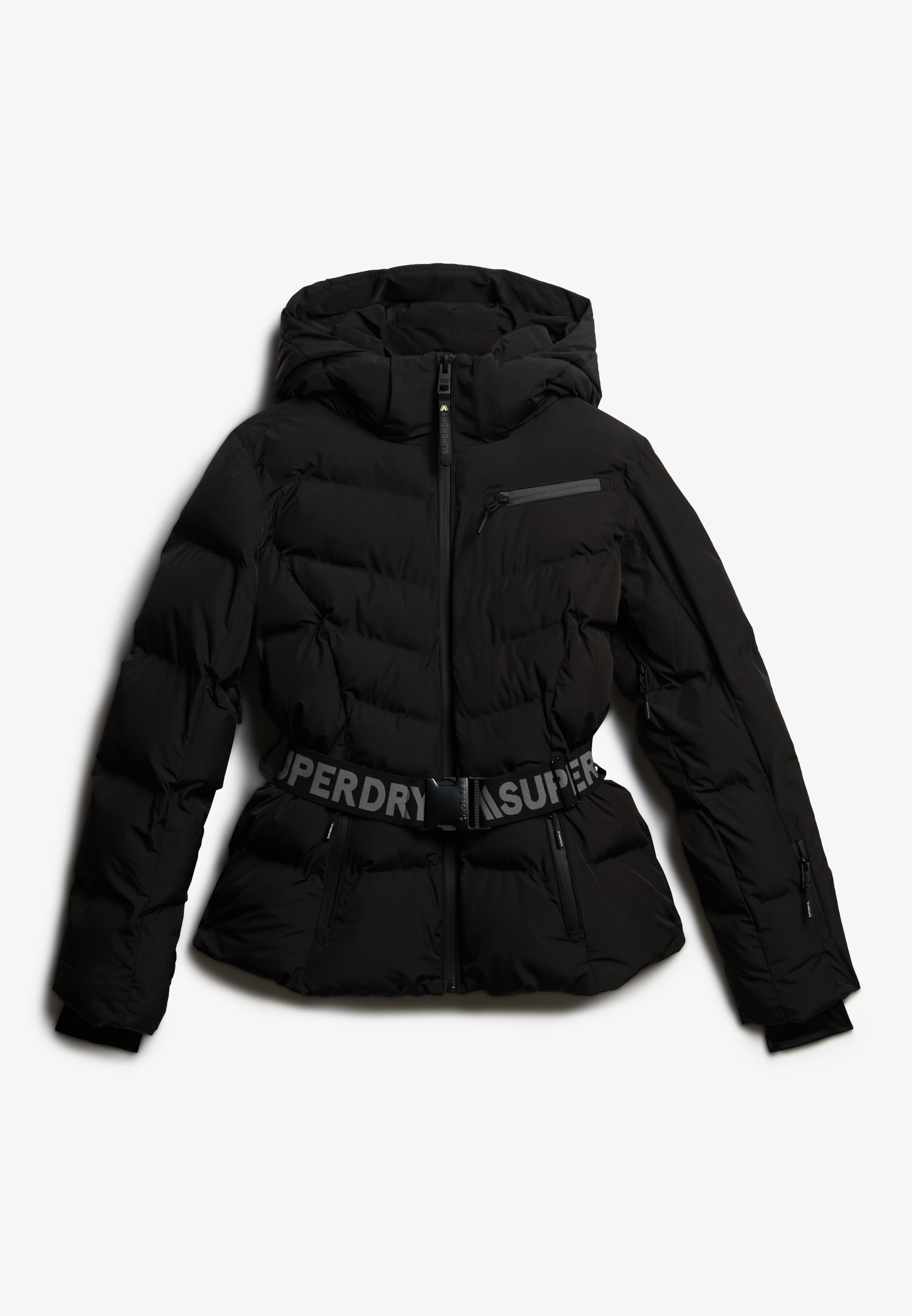 Luxe Belted Ski Padded Jacket (1)