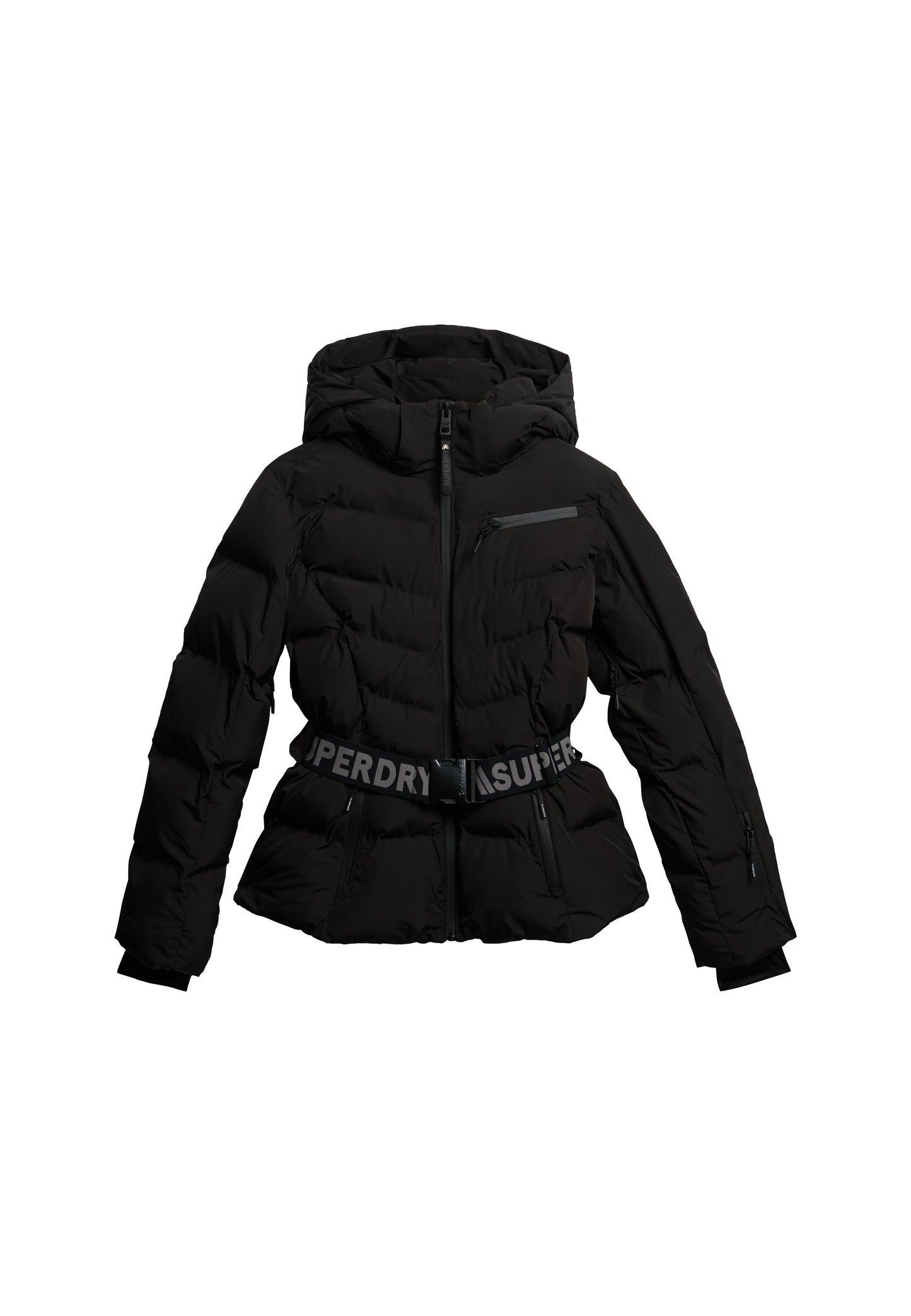 Luxe Belted Ski Padded Jacket (2)