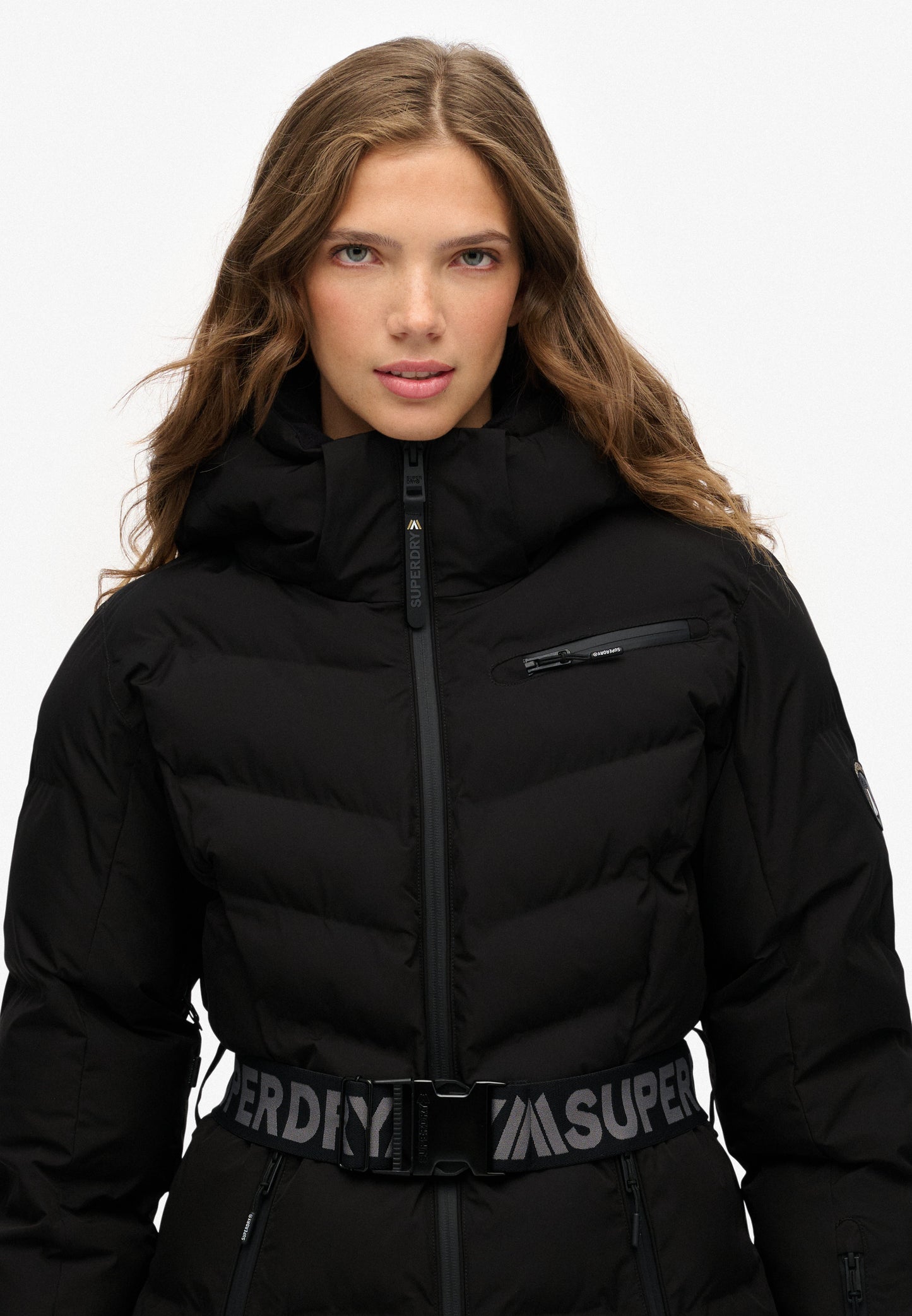 Luxe Belted Ski Padded Jacket (4)