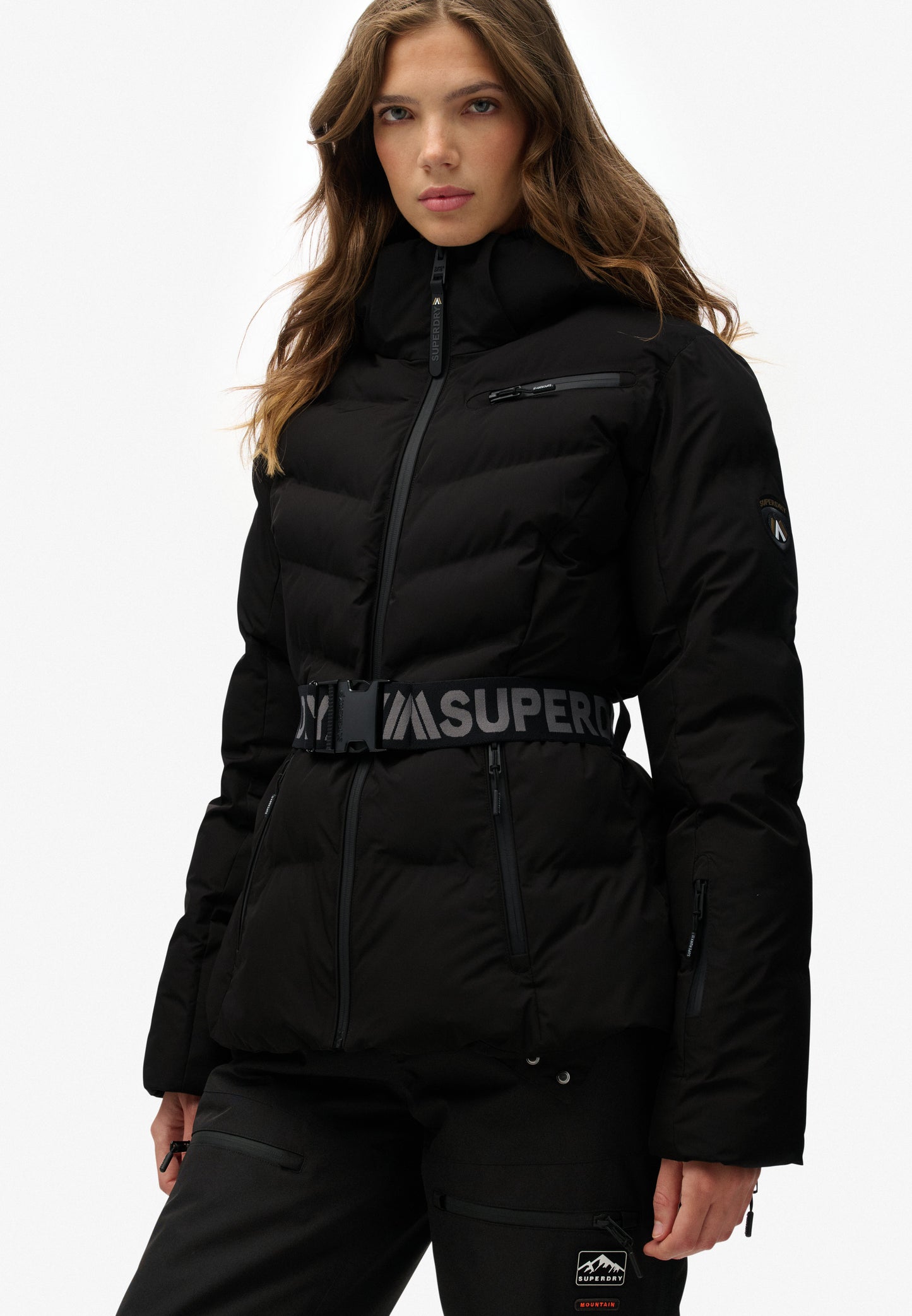 Luxe Belted Ski Padded Jacket (5)