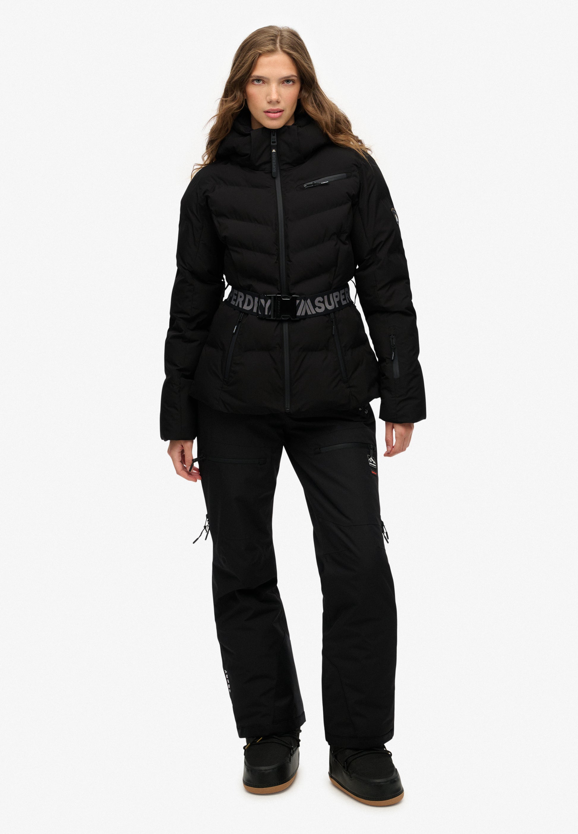 Luxe Belted Ski Padded Jacket (6)
