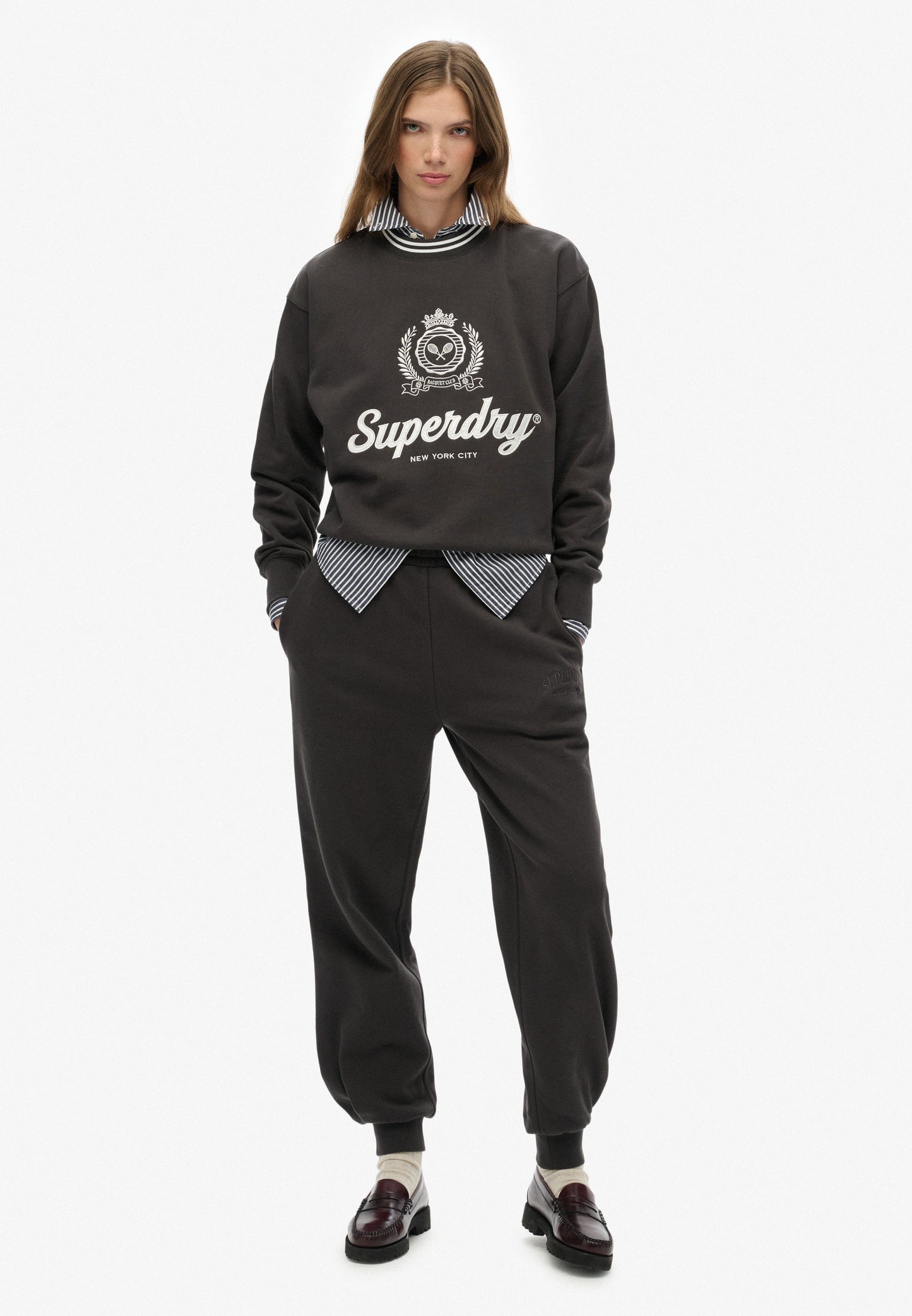 Country Club Loose Crew Sweatshirt