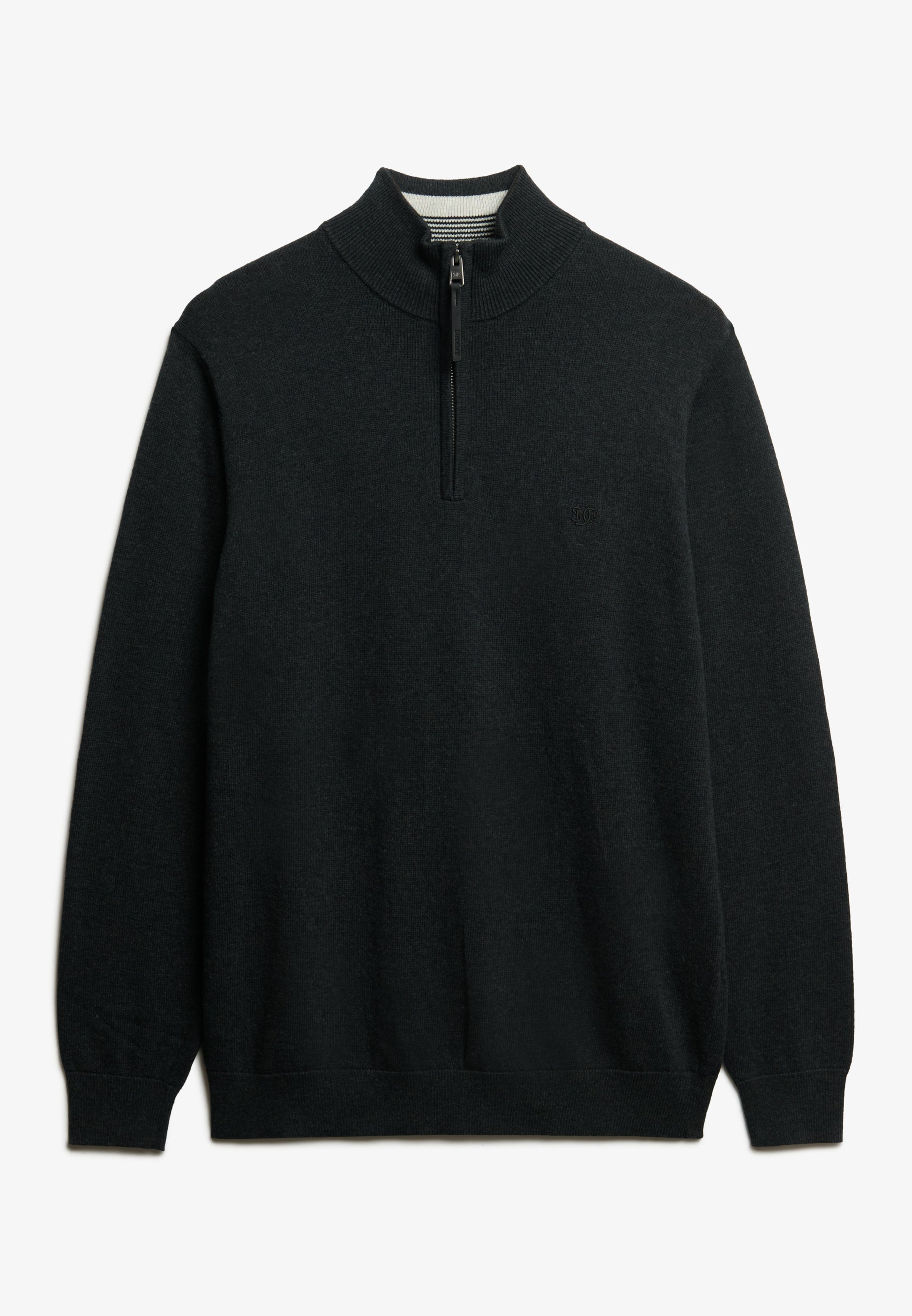 Essentials Cotton Half Zip Jumper (5)