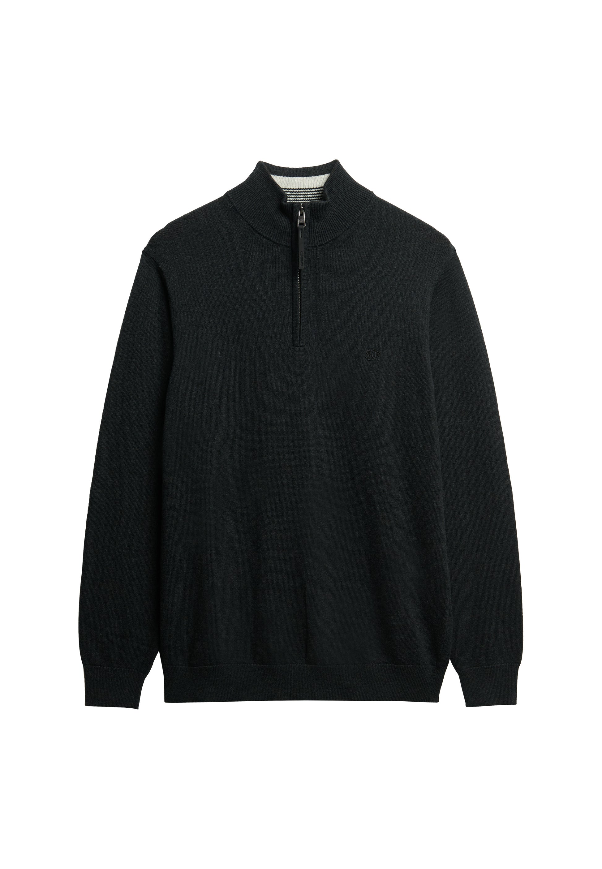 Essentials Cotton Half Zip Jumper (6)