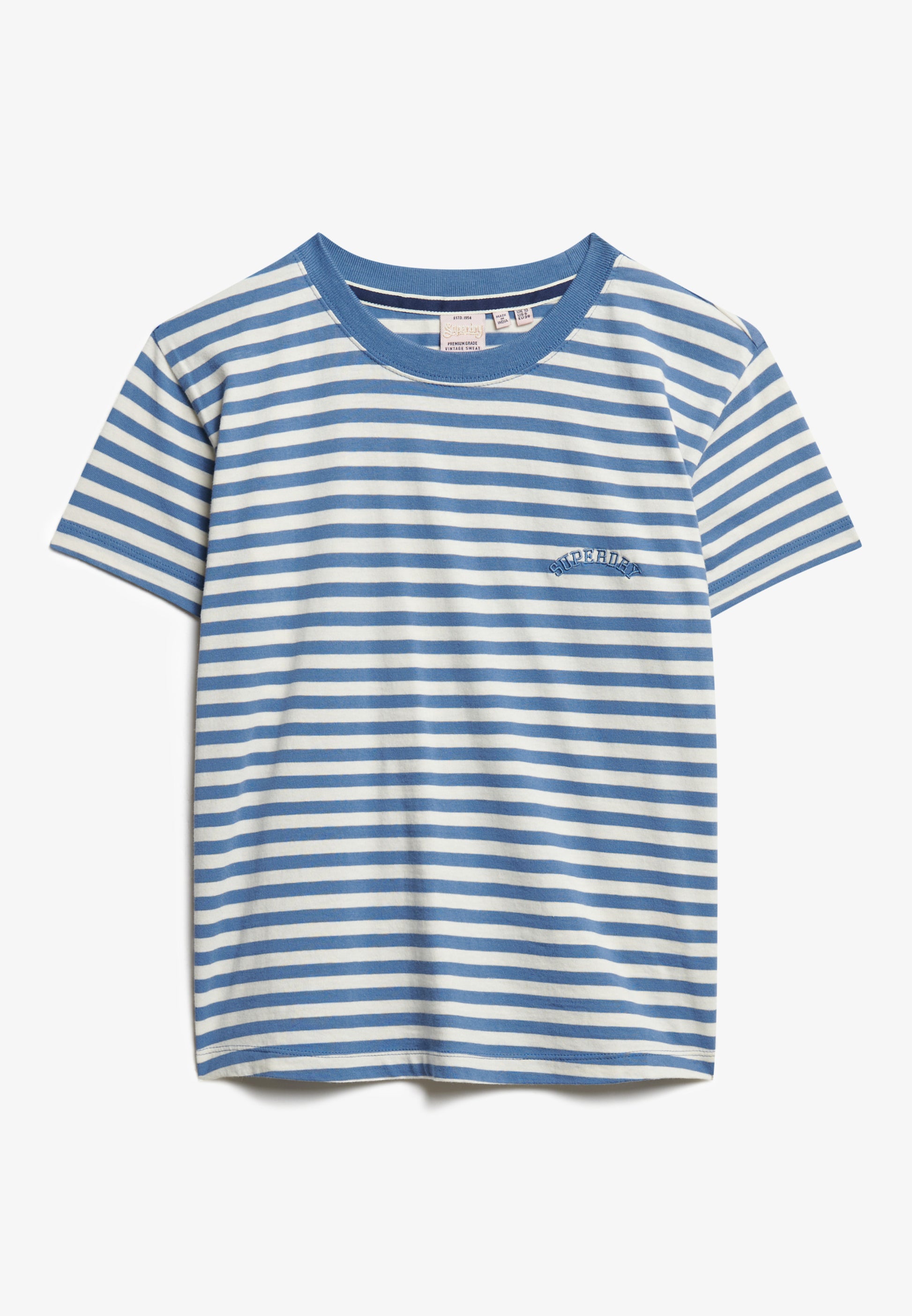 Essential Logo Striped Fitted T-Shirt (5)