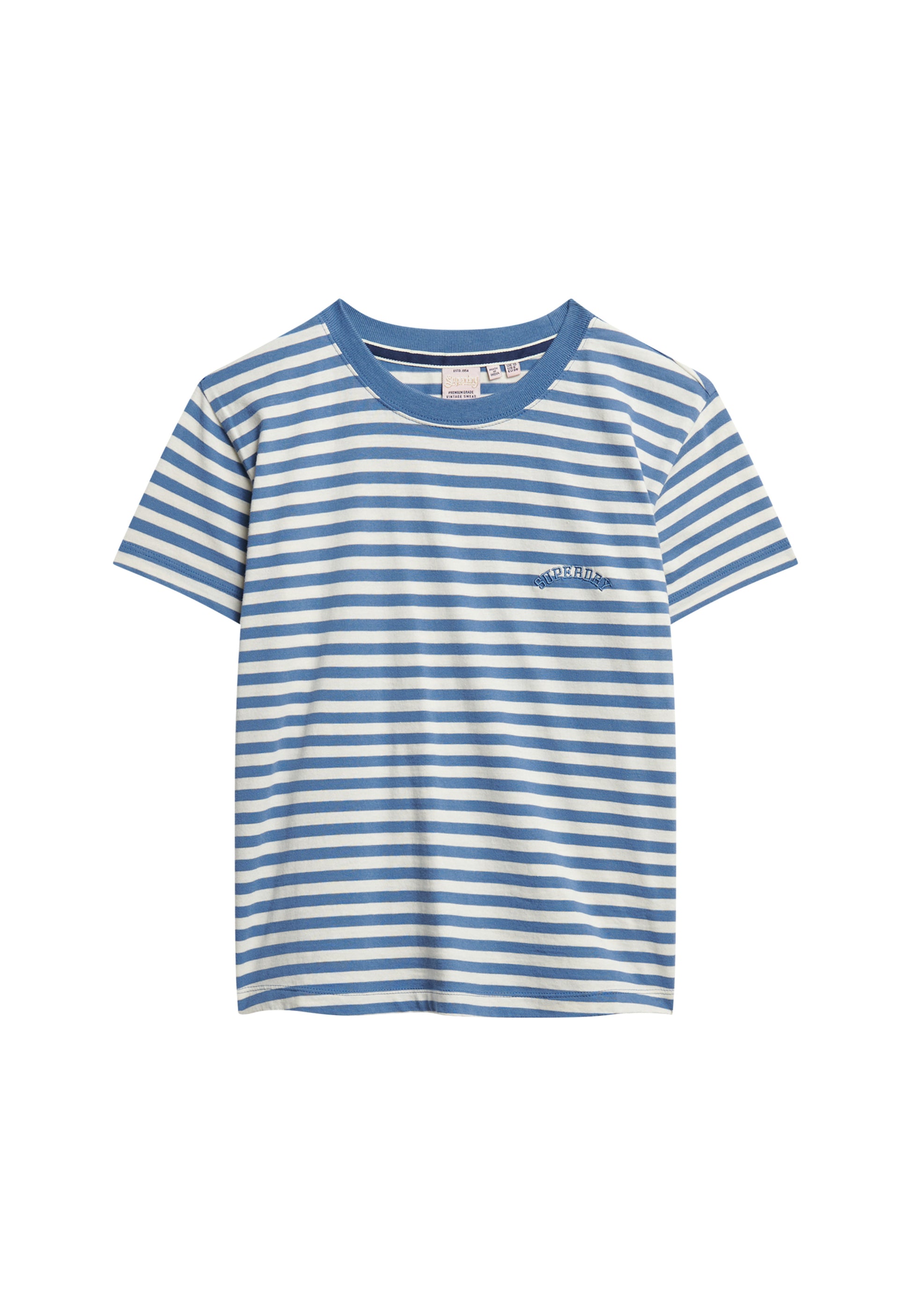 Essential Logo Striped Fitted T-Shirt (6)