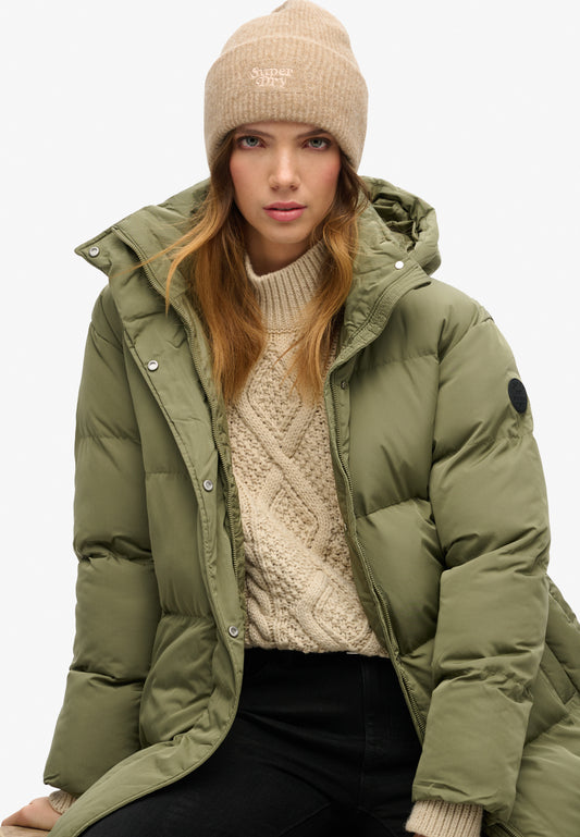 Soft Rib Knit Beanie Hat