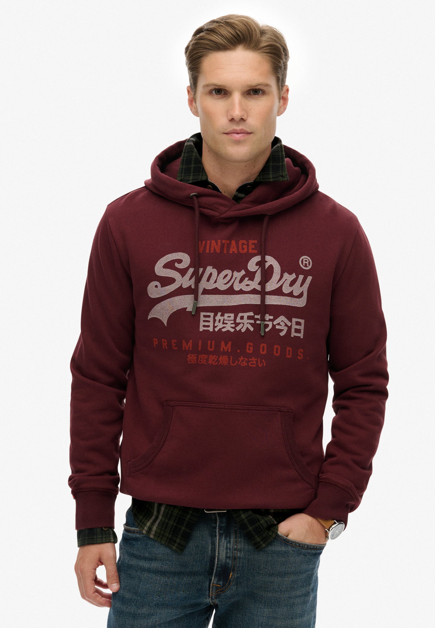 Vintage Logo Duo Classic Hoodie (1)