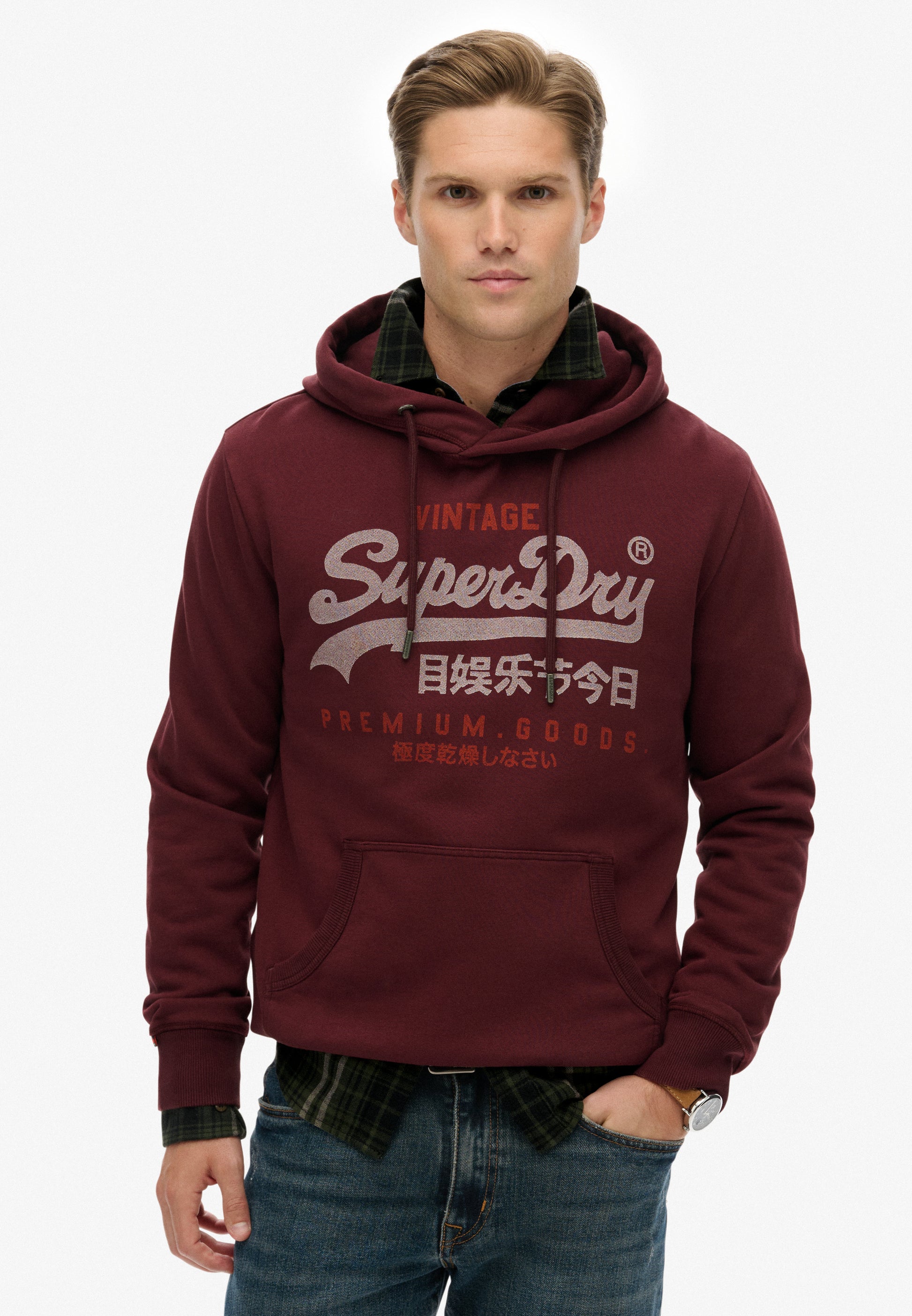 Vintage Logo Duo Classic Hoodie (1)