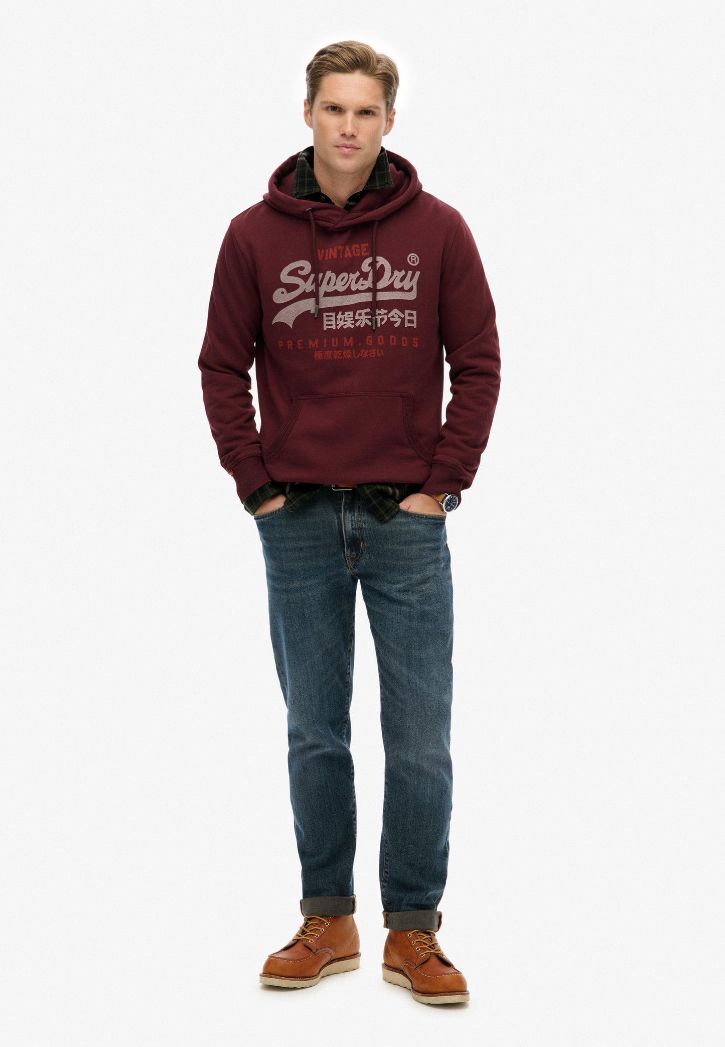 Vintage Logo Duo Classic Hoodie