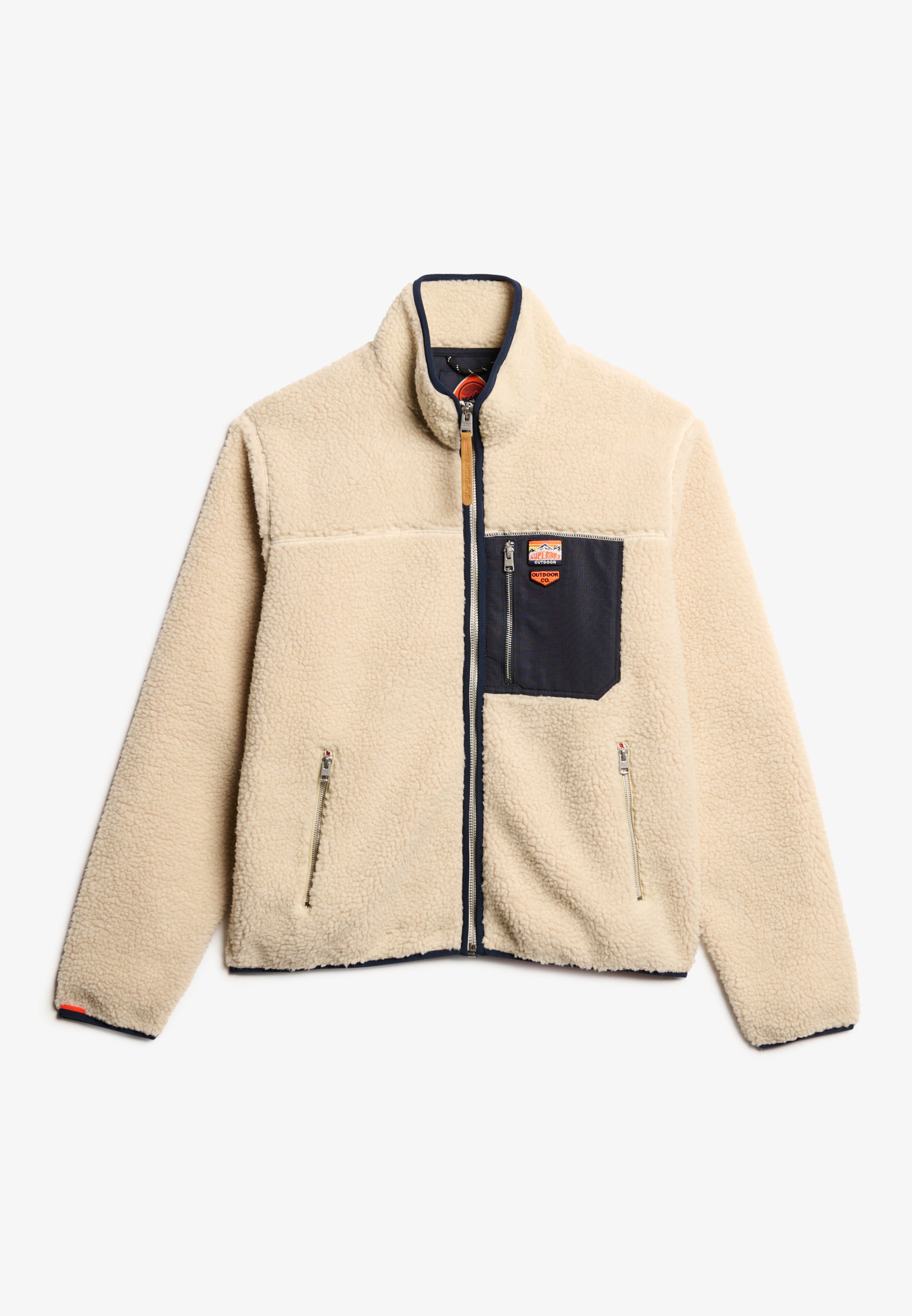 Vintage Retro Borg Fleece Jacket (8)
