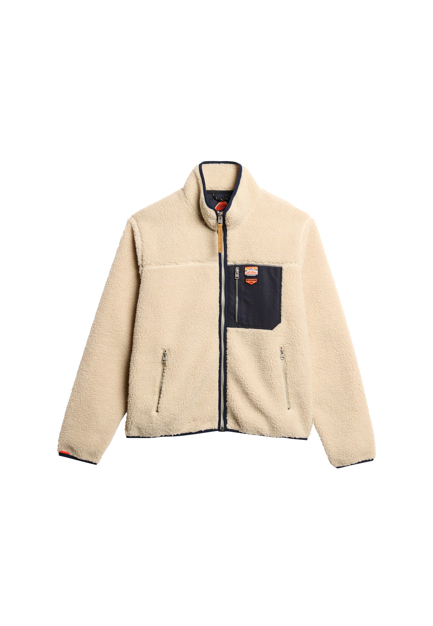 Vintage Retro Borg Fleece Jacket (7)