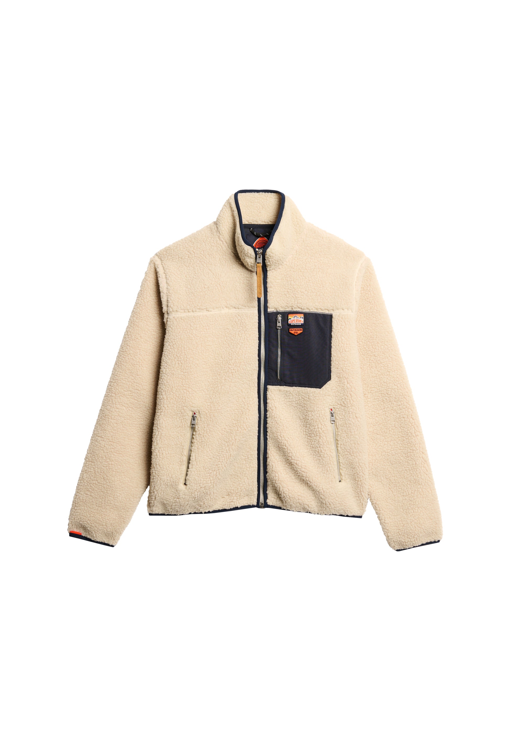 Vintage Retro Borg Fleece Jacket (7)