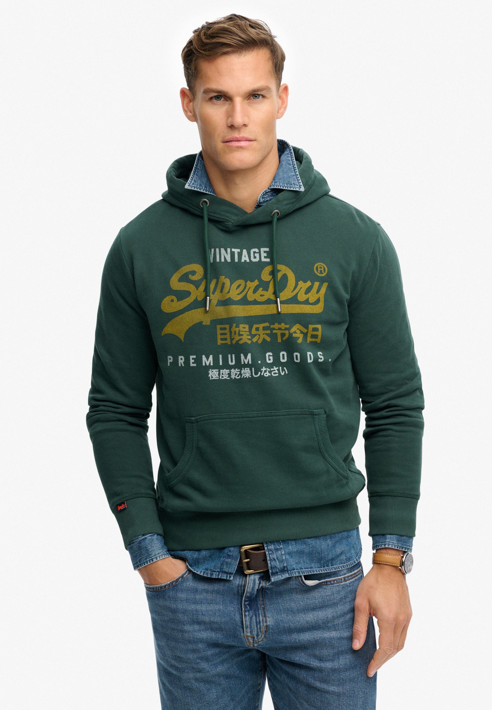 Vintage Logo Duo Classic Hoodie (3)